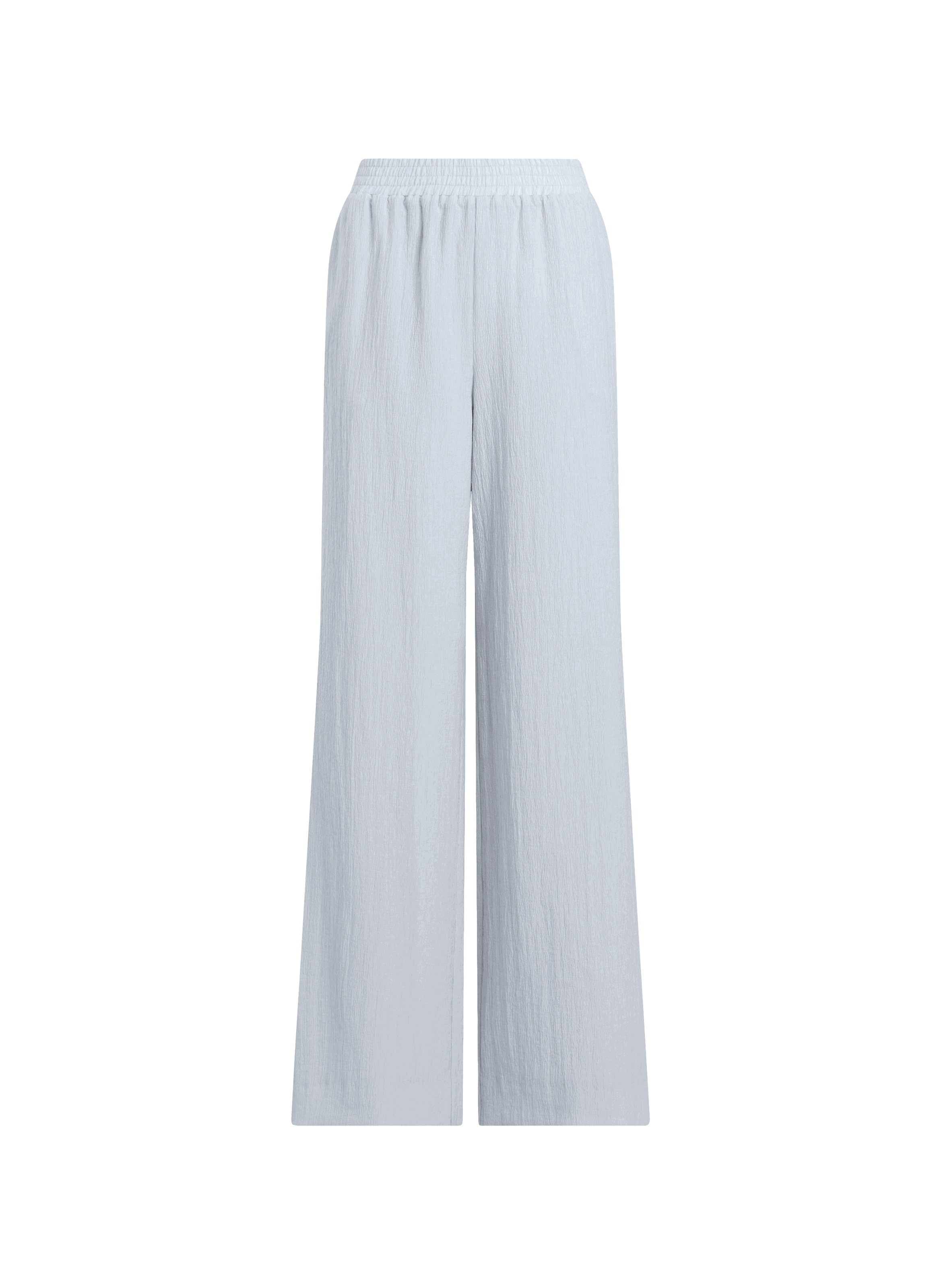 Pantalon texturé fluide Gris