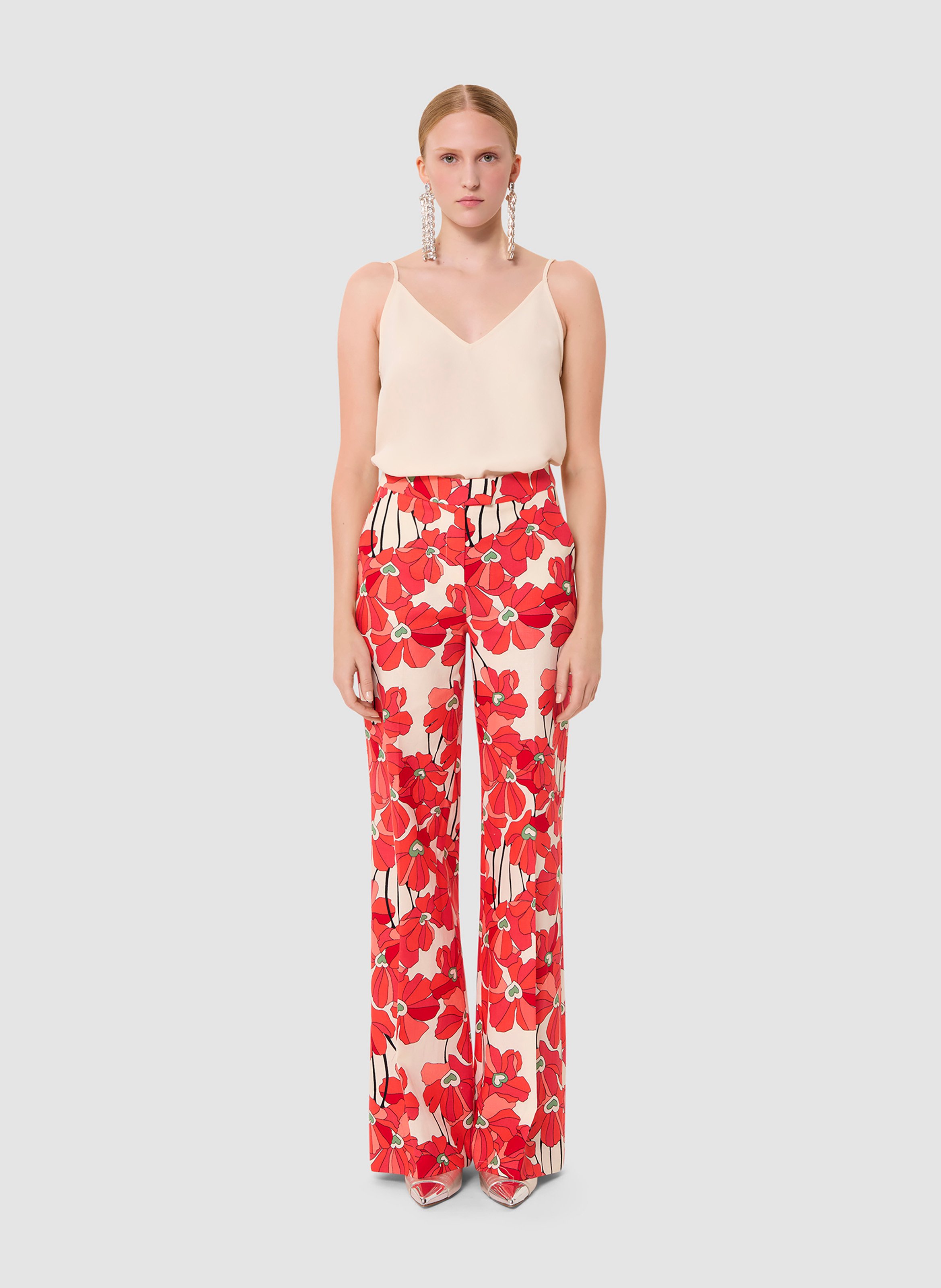 Pantalon primavera TARA JARMON Rouge
