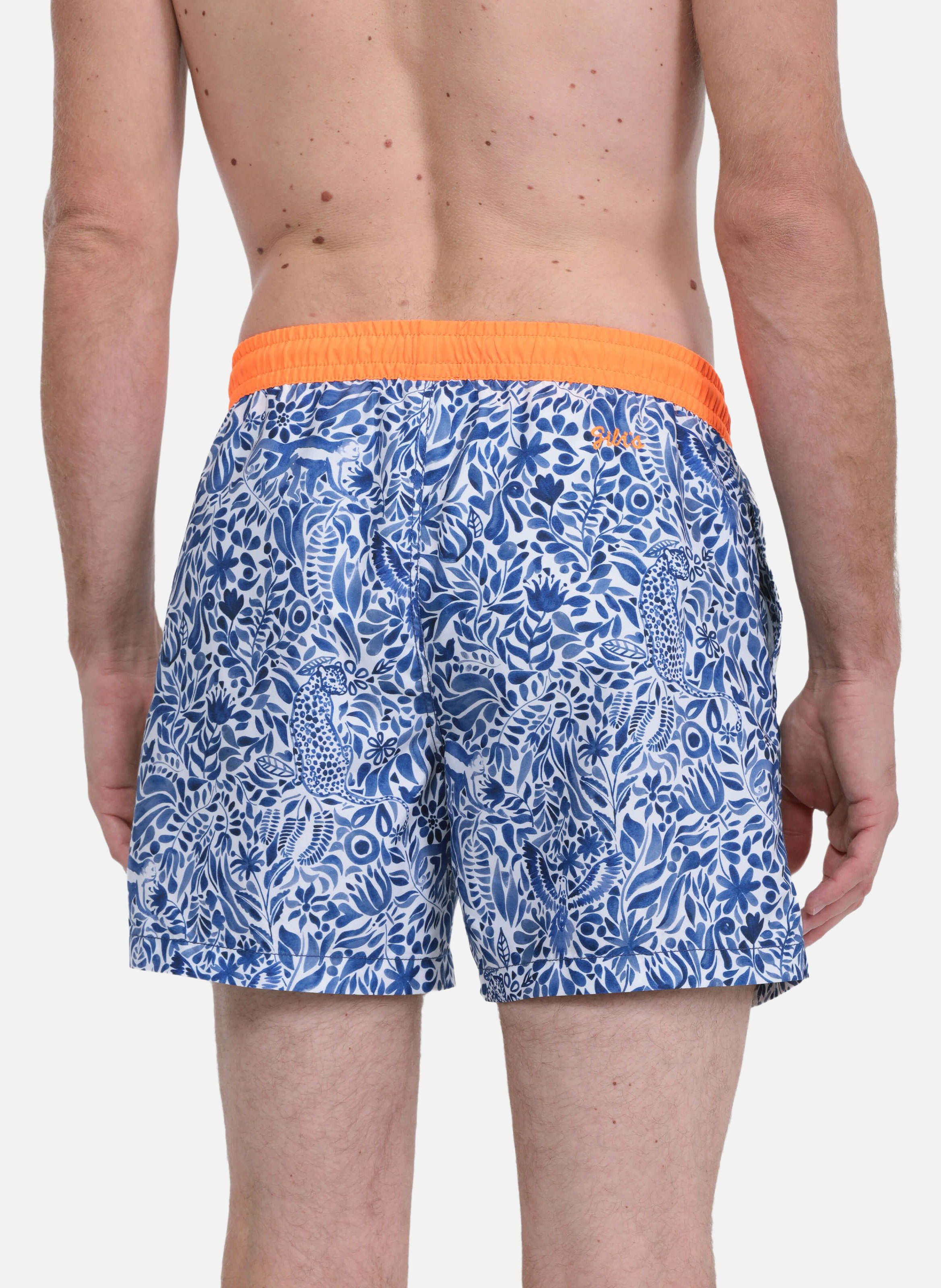 Short de bain   amazonico GILI'S Bleu