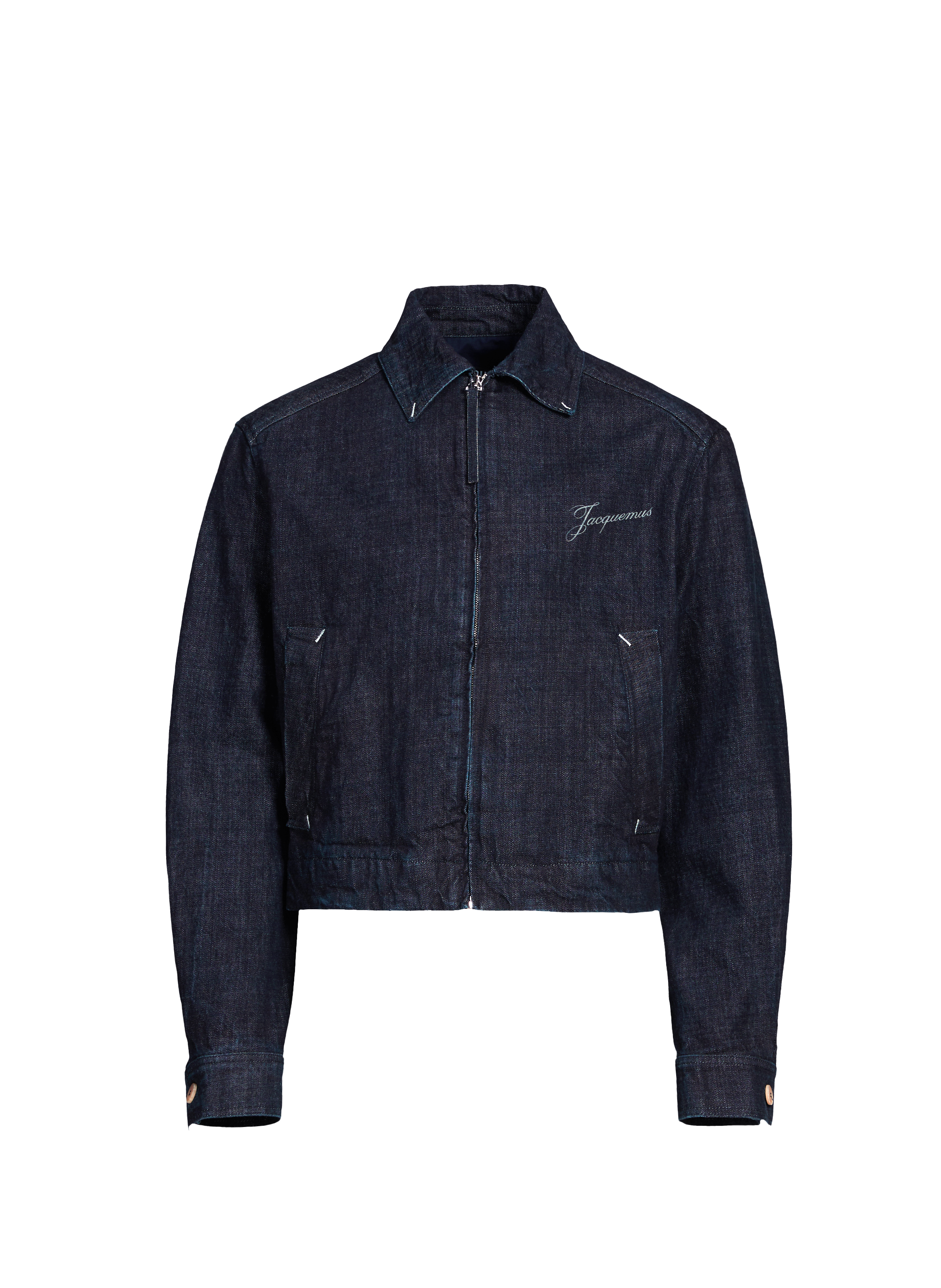 The Canvas Denim Jacket JACQUEMUS Blue