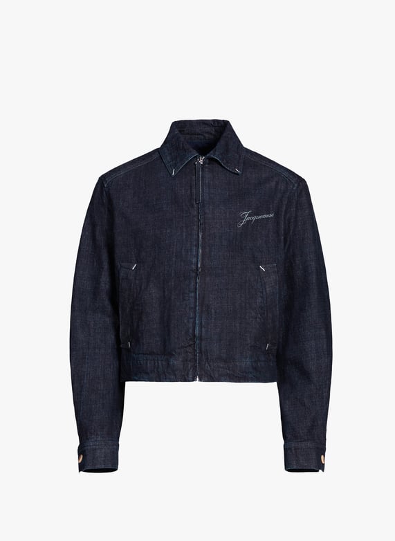 La veste de-Nîmes Canevas | Bleu by JACQUEMUS La veste de-Nîmes Canevas Bleu