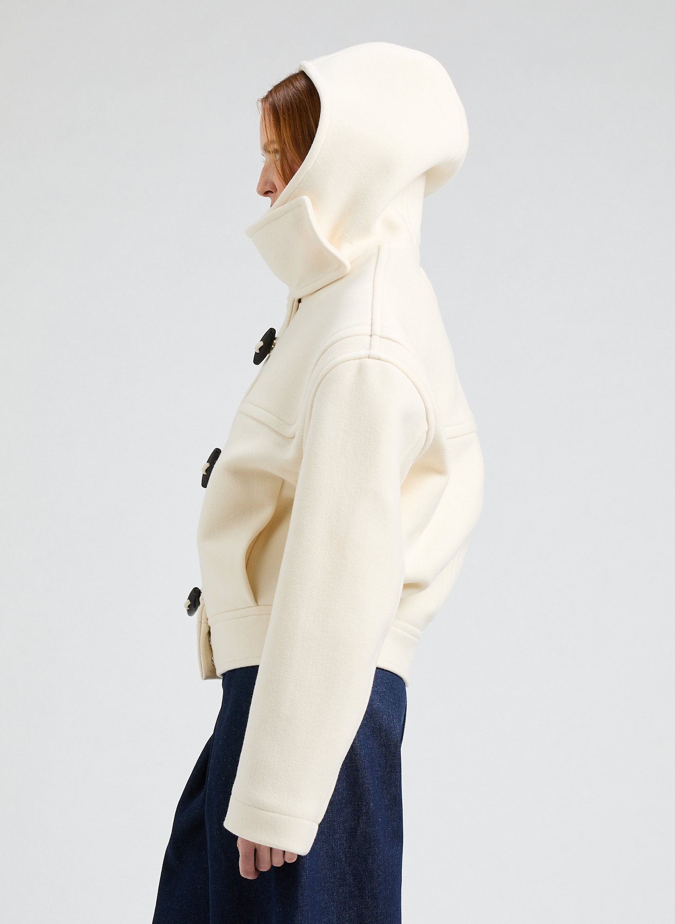 The Cabana wool duffle coat JACQUEMUS White