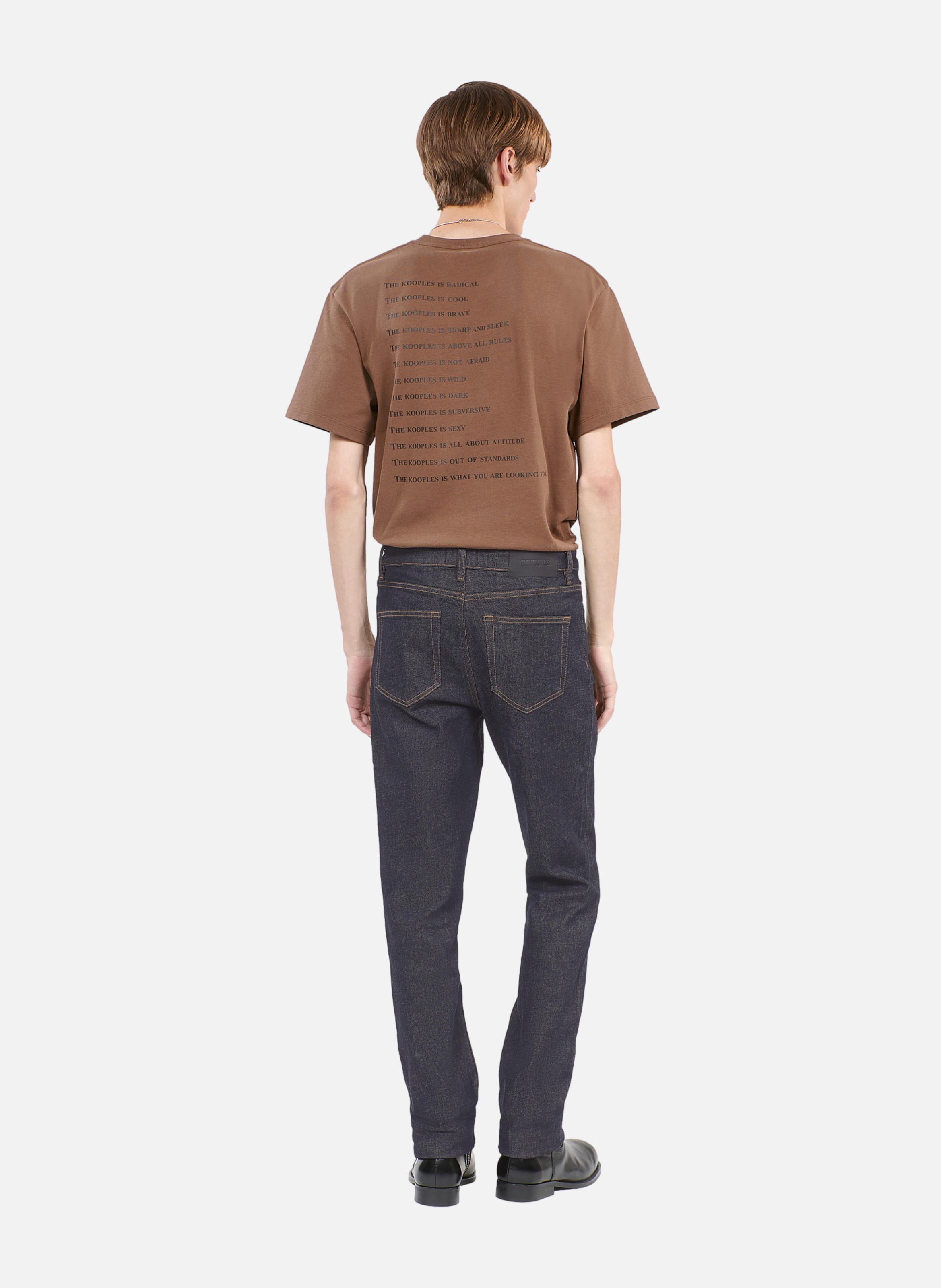 Jean slim denim THE KOOPLES Bleu