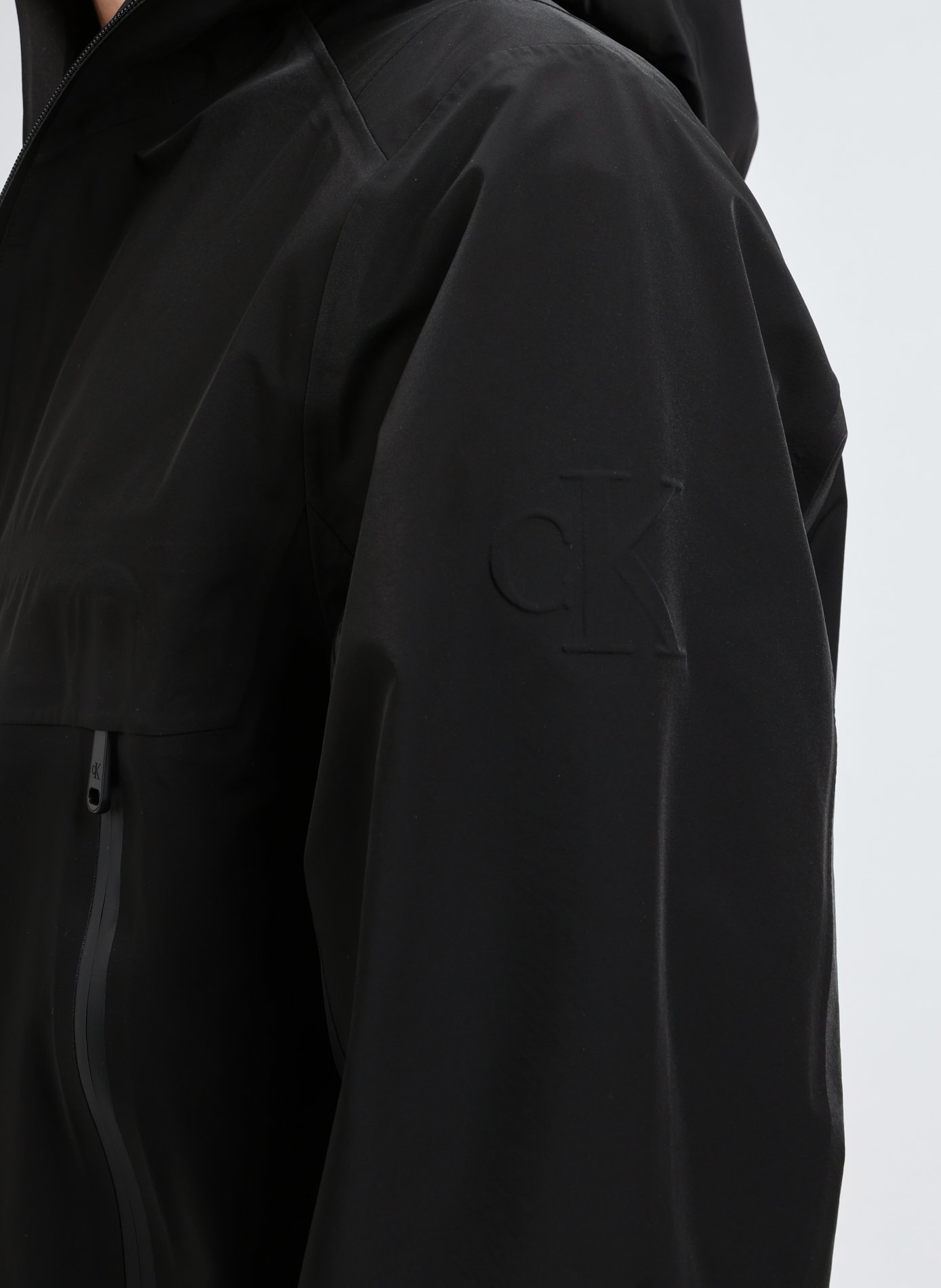 Straight Outerwear Jacket CALVIN KLEIN Black