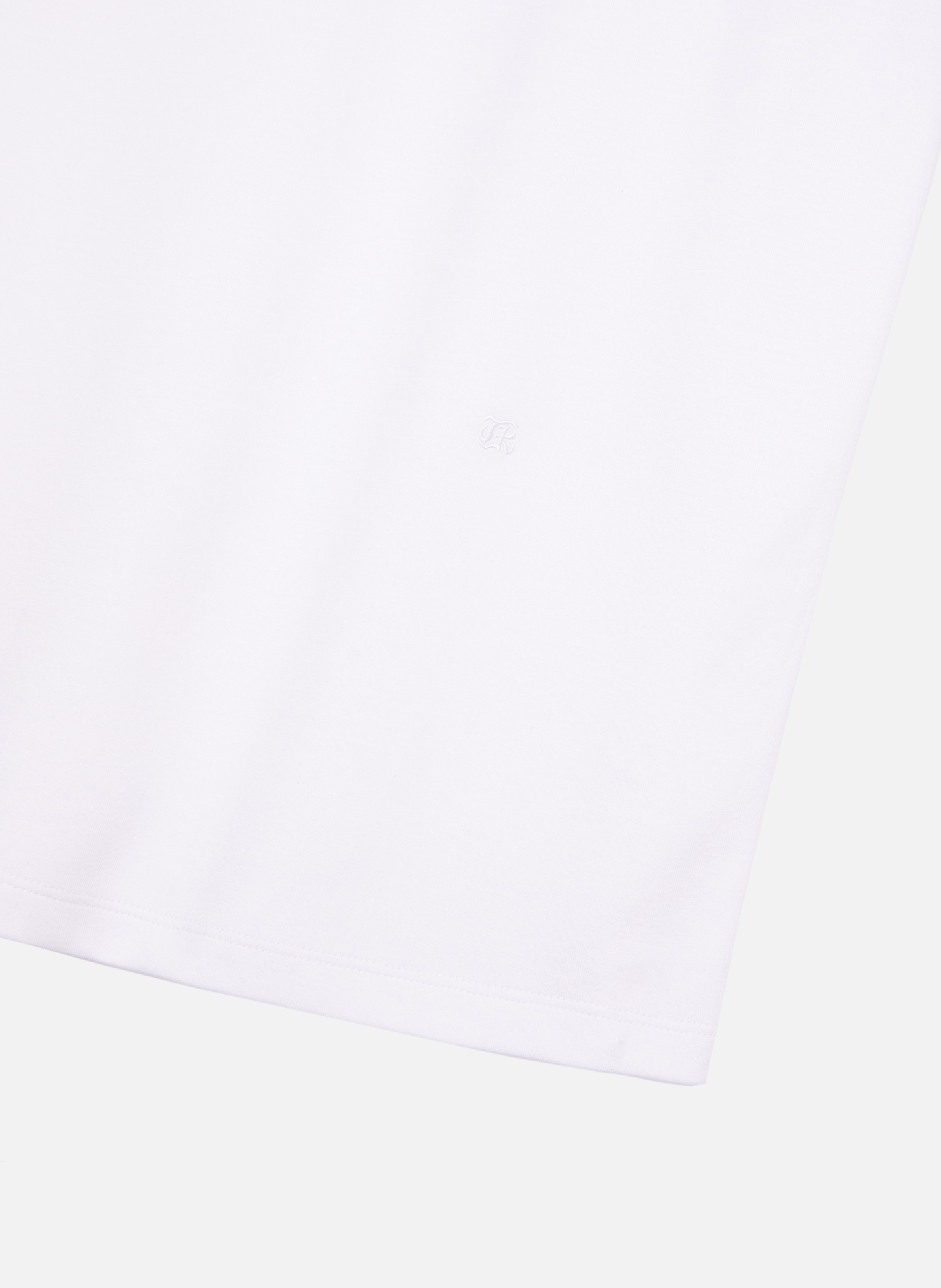 T-shirt mixte large uni THE KOOPLES Blanc