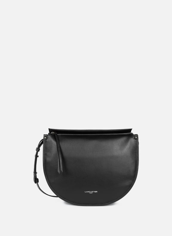 Sac besace - soft selma Noir by LANCASTER LANCASTER Sac besace - soft selma Noir