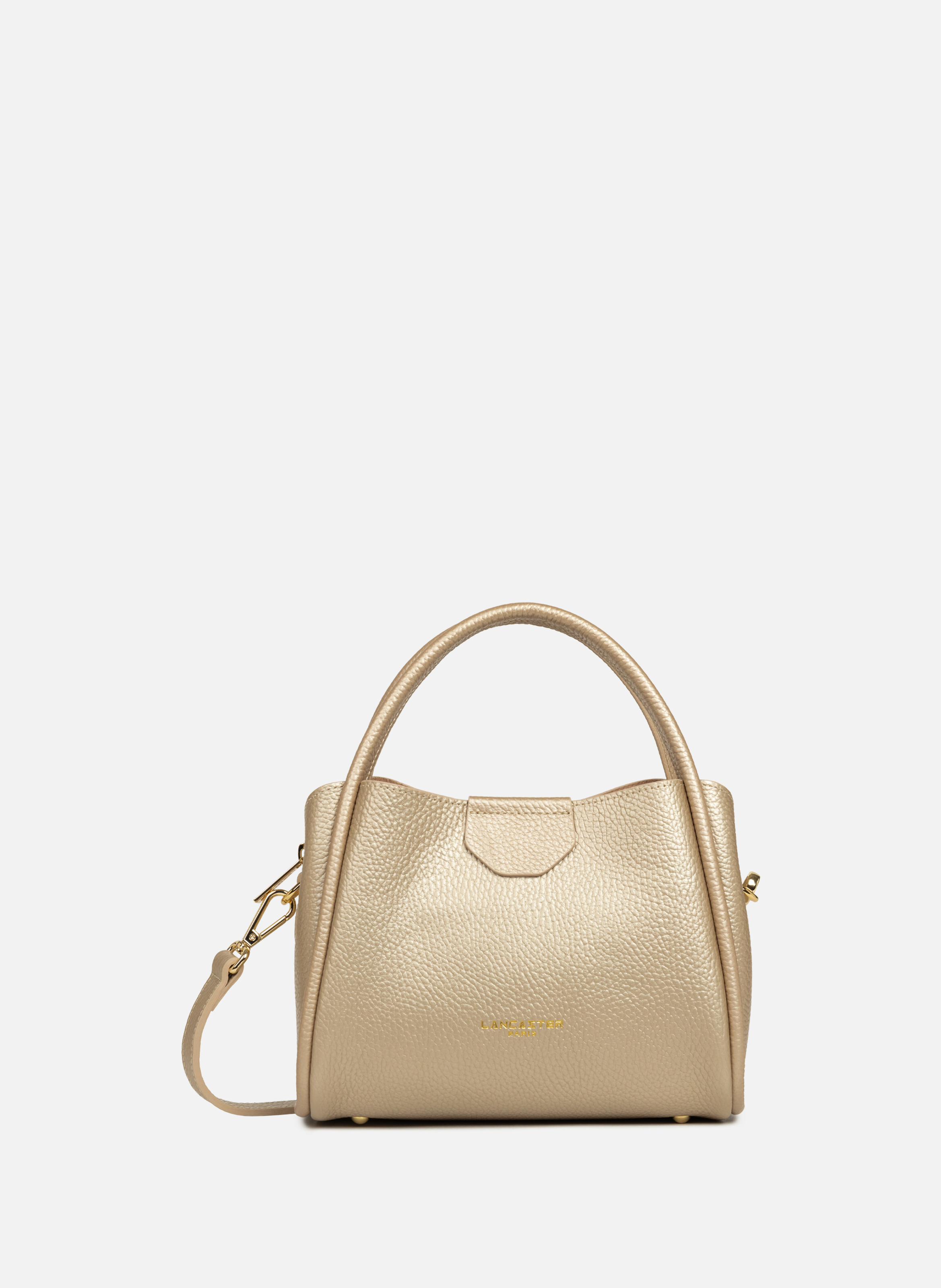 LANCASTER Petit sac à main - ida double Doré