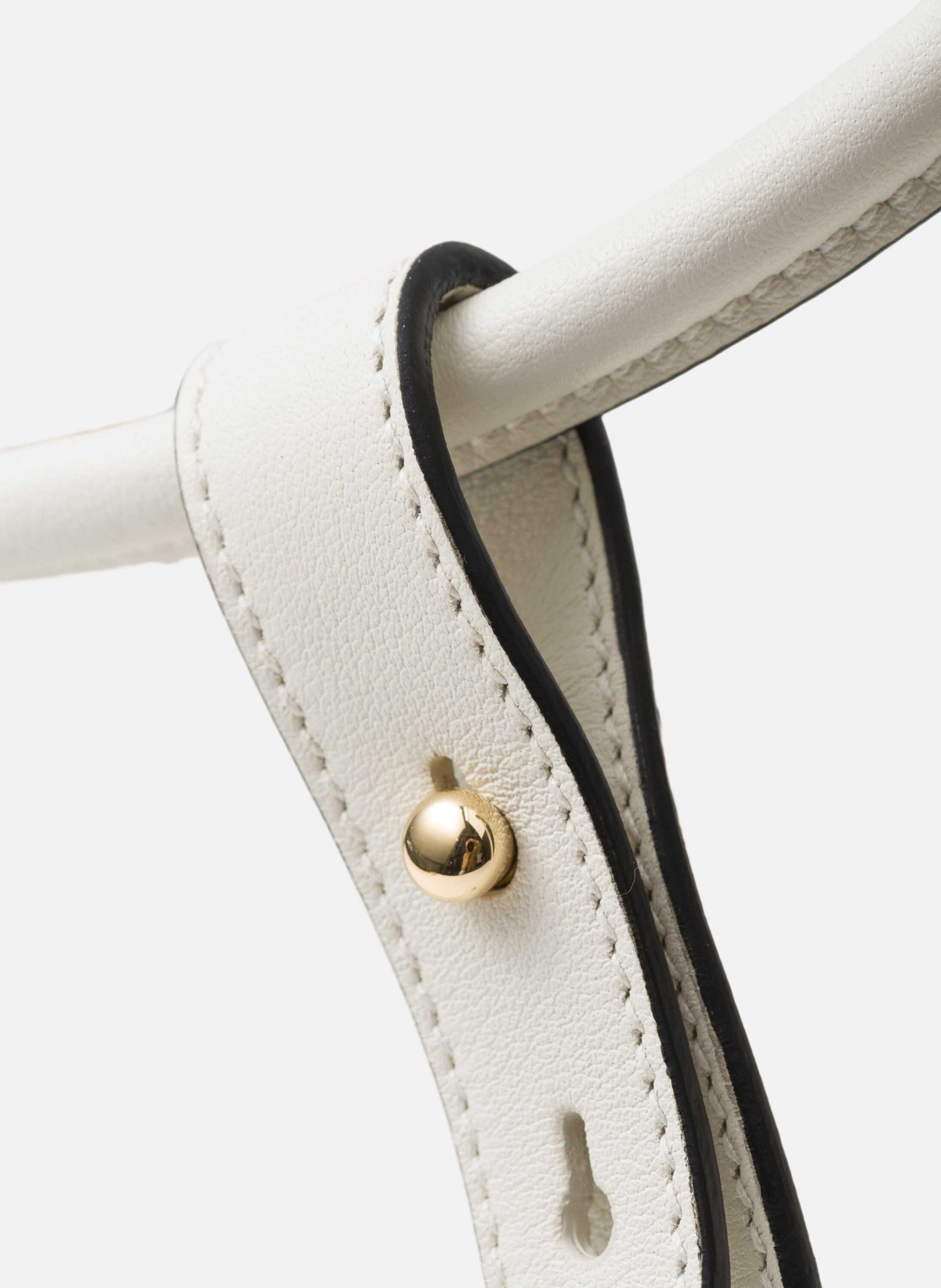 Sac à main prada darling en cuir PRADA Blanc