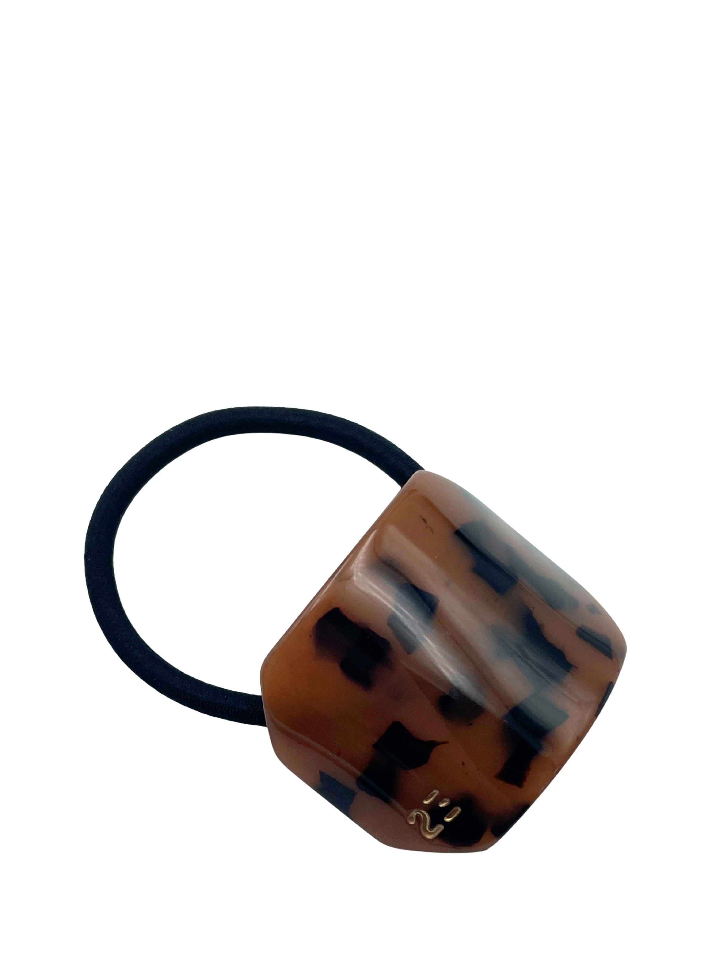 23 DEGRES Elastic Embellished Belt Marron