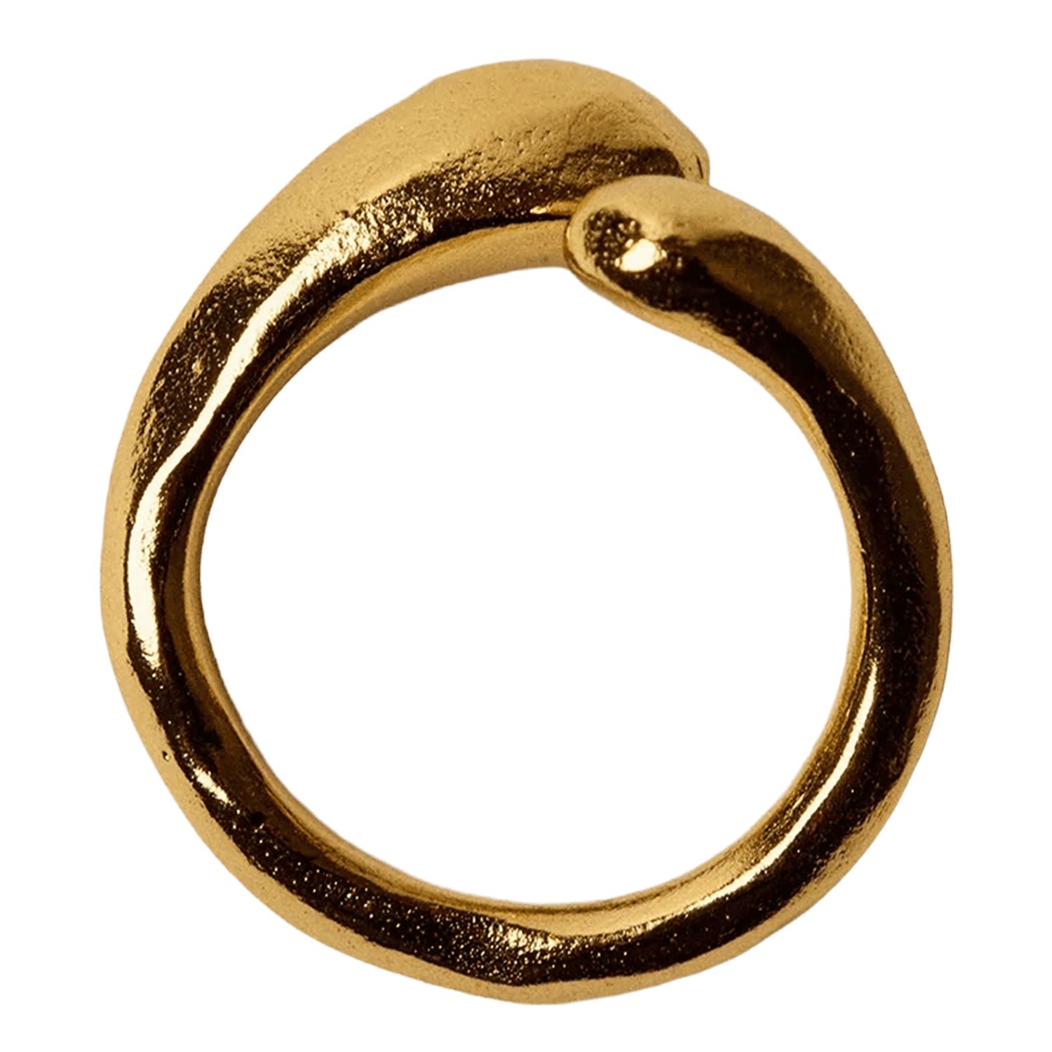 Bague en laiton recyclé mélangé tonia SESSUN Marron