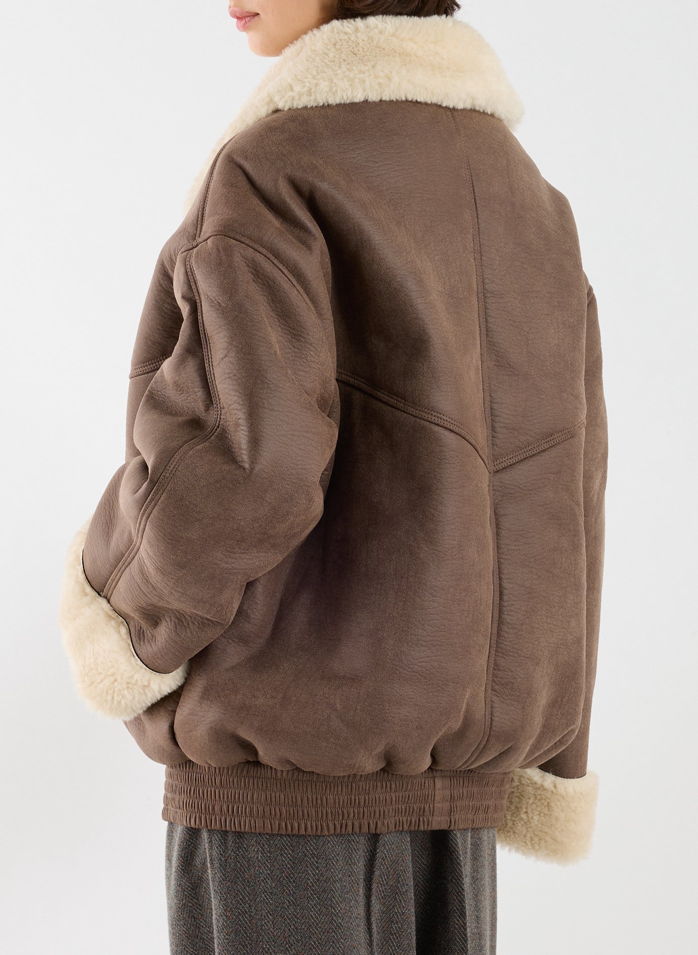 Blouson ample  TOPSHOP Noir