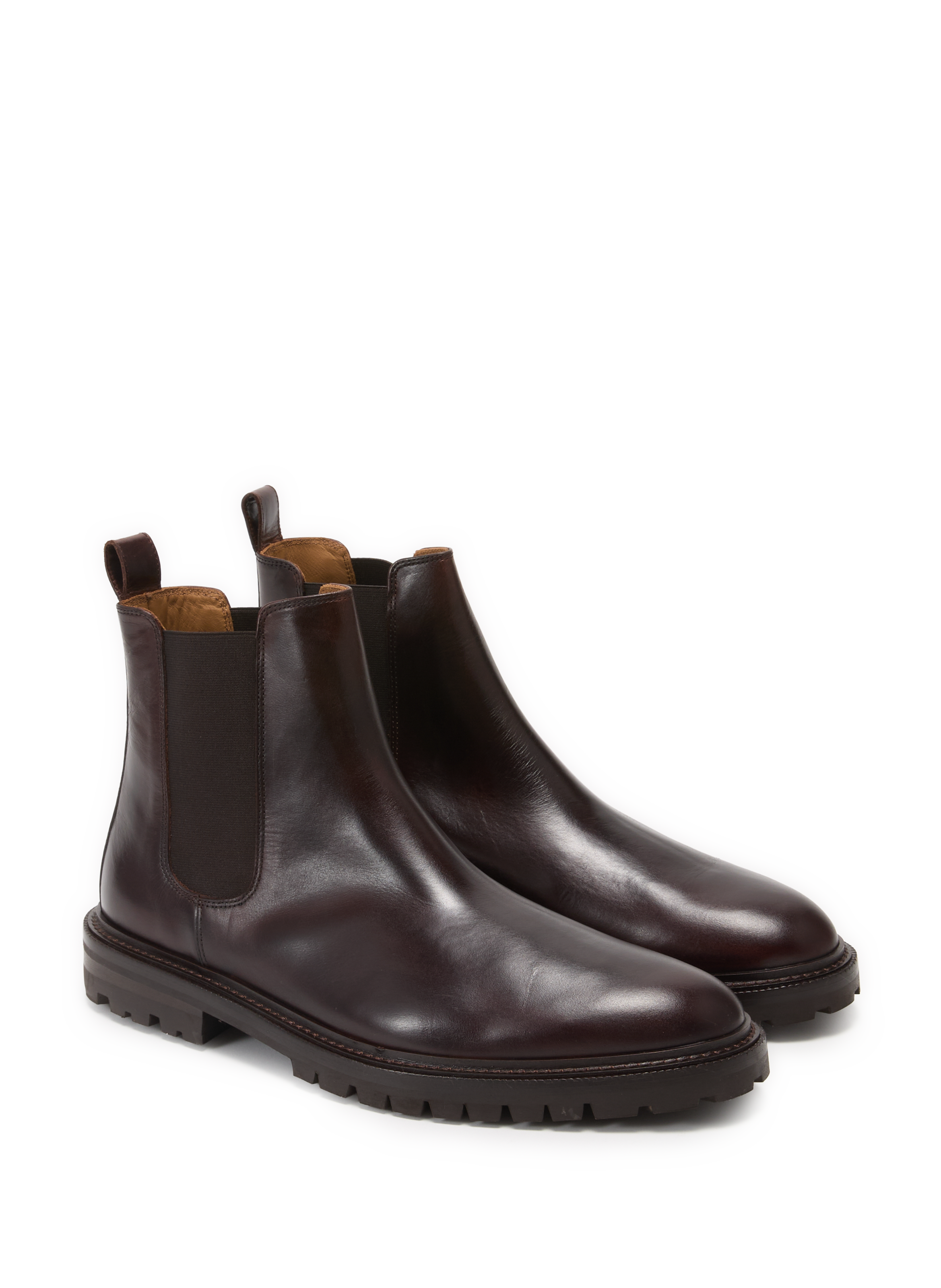 Fargo leather ankle boots BOBBIES Brown