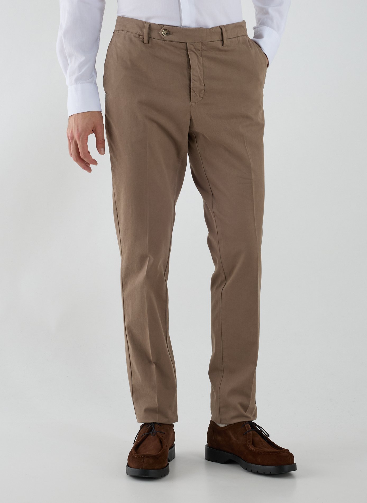 Slim-fit chino HACKETT Brown