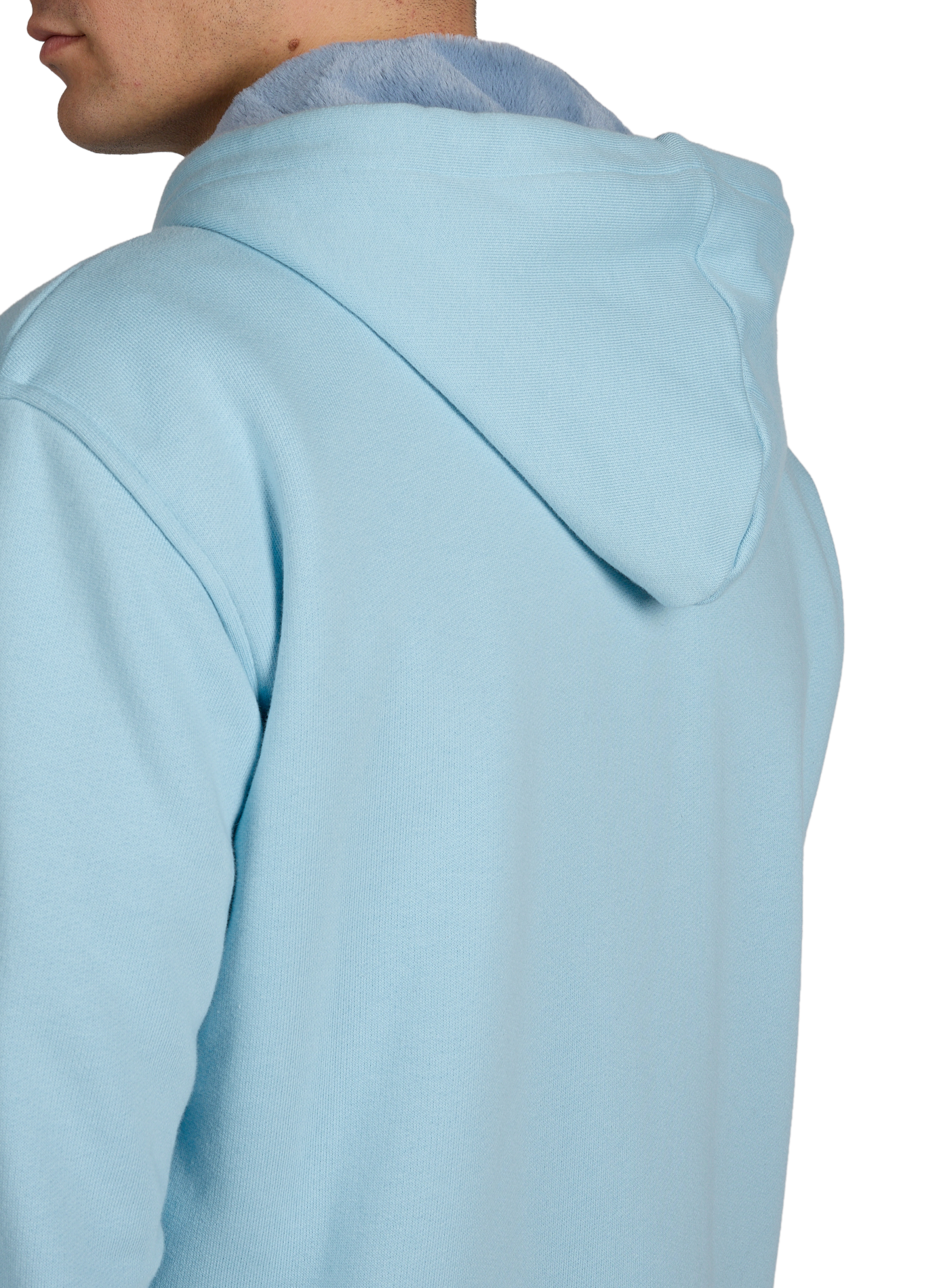 Sweat à capuche en coton BENJAMIN BENMOYAL Bleu