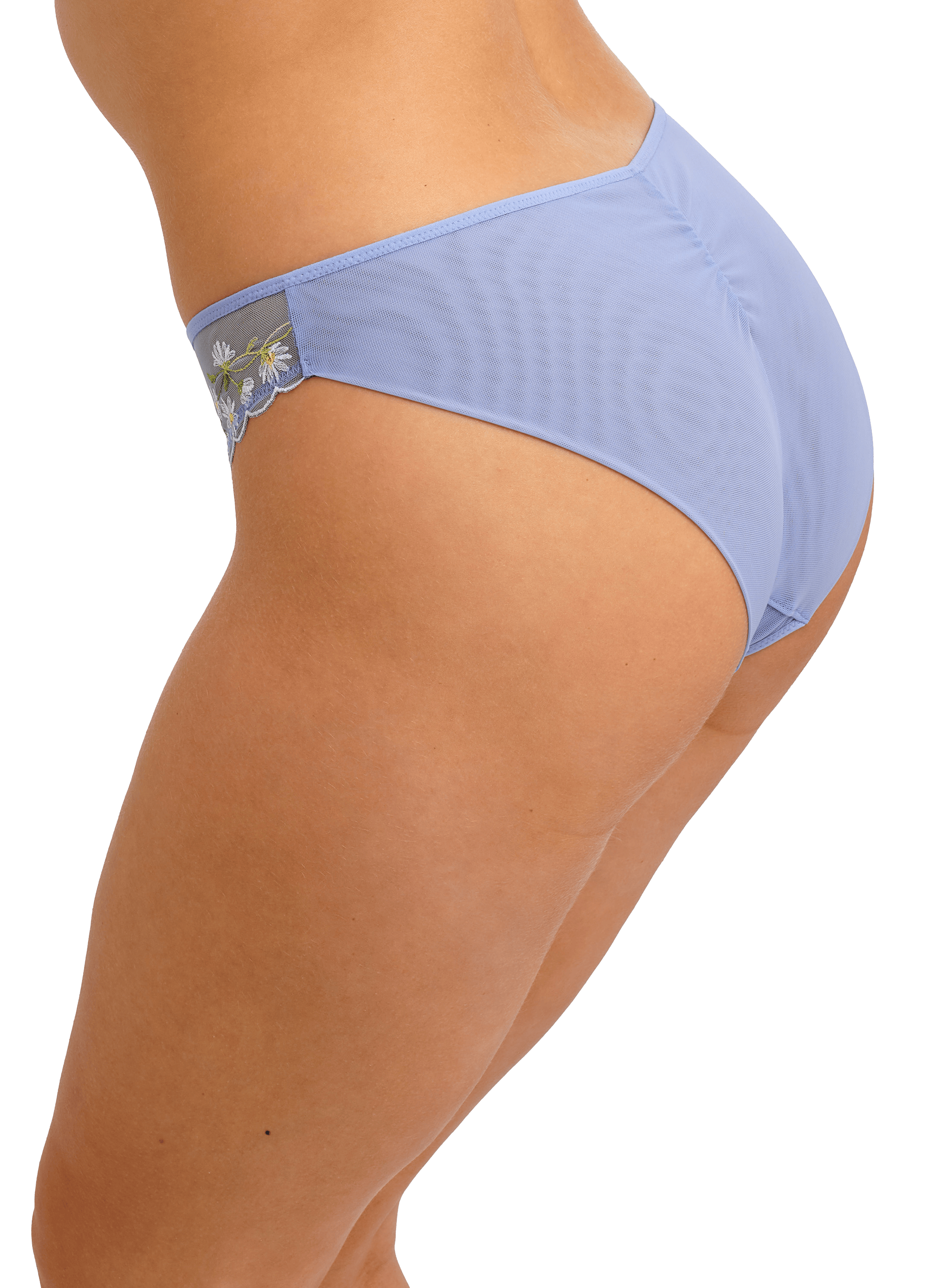 Durchbrochener Spitzen-Slip FREYA Blau