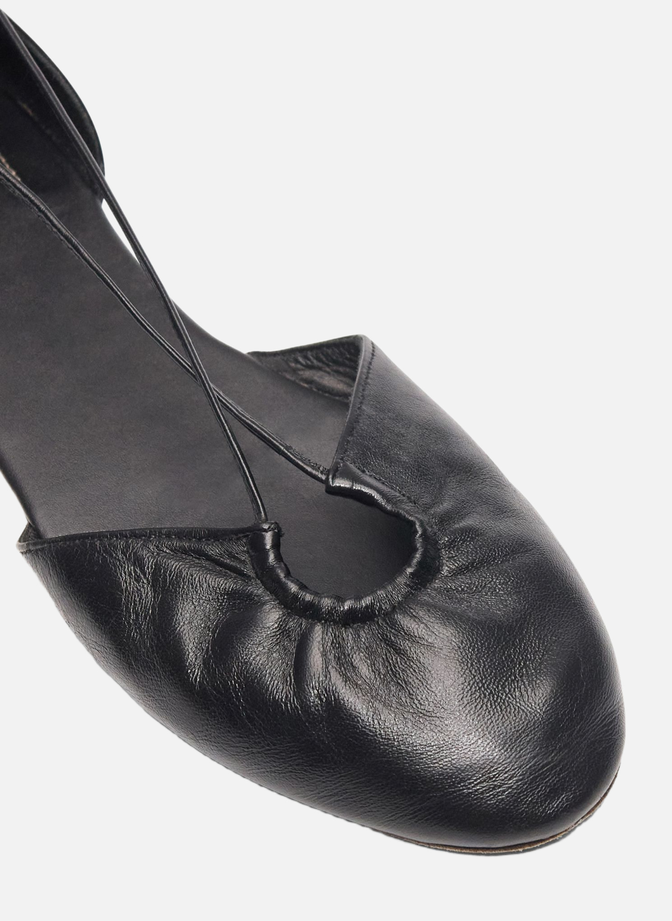 Ballerines en cuir VANESSA BRUNO Noir