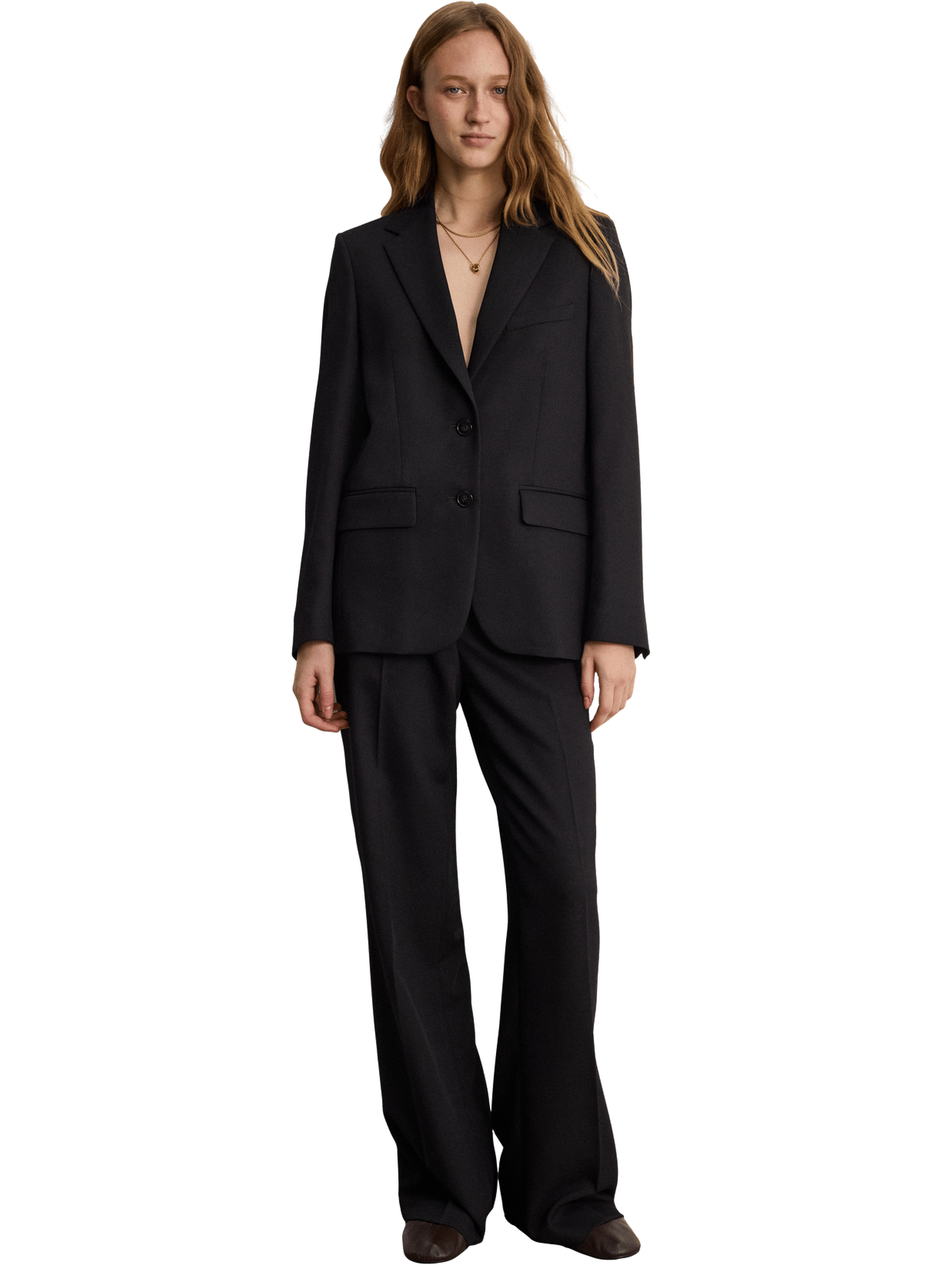 Veste de tailleur fluide - mareva PABLO Noir