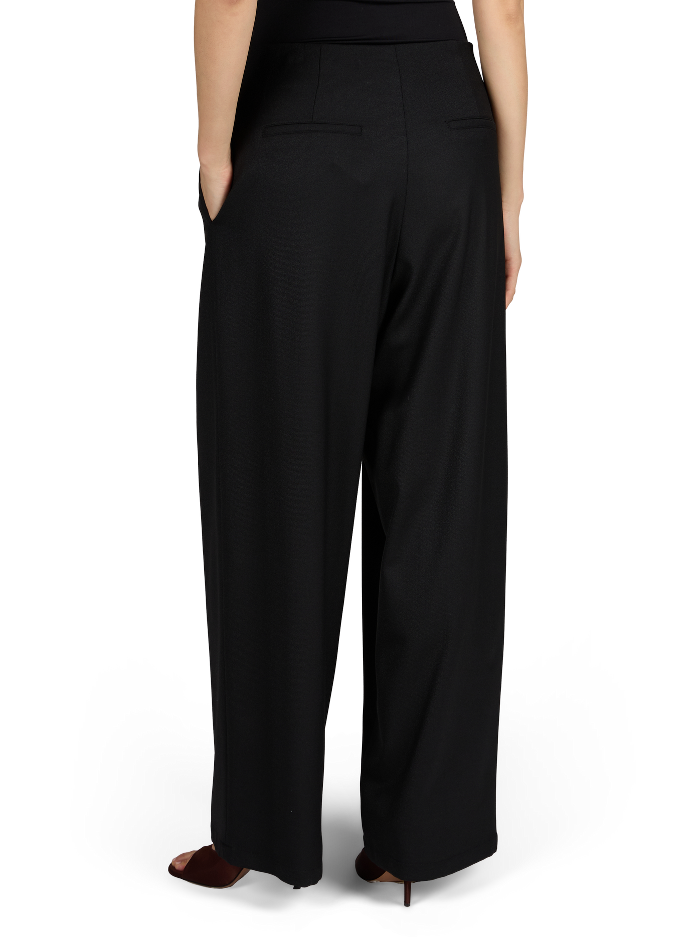 Bedford slim-fit cotton trousers LE 17 SEPTEMBRE Black