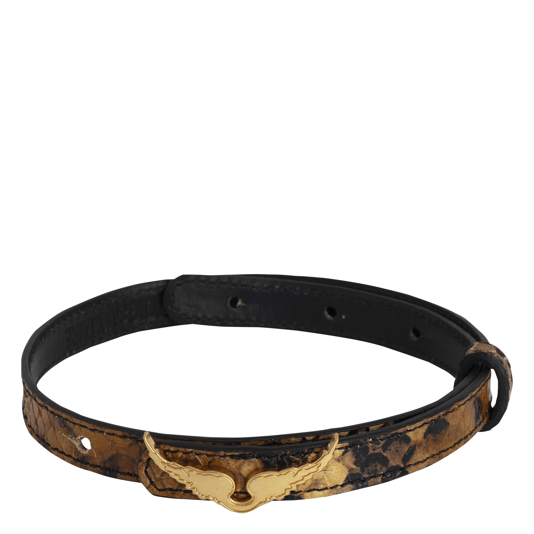 Bracelets en cuir rock ZADIG&VOLTAIRE Marron