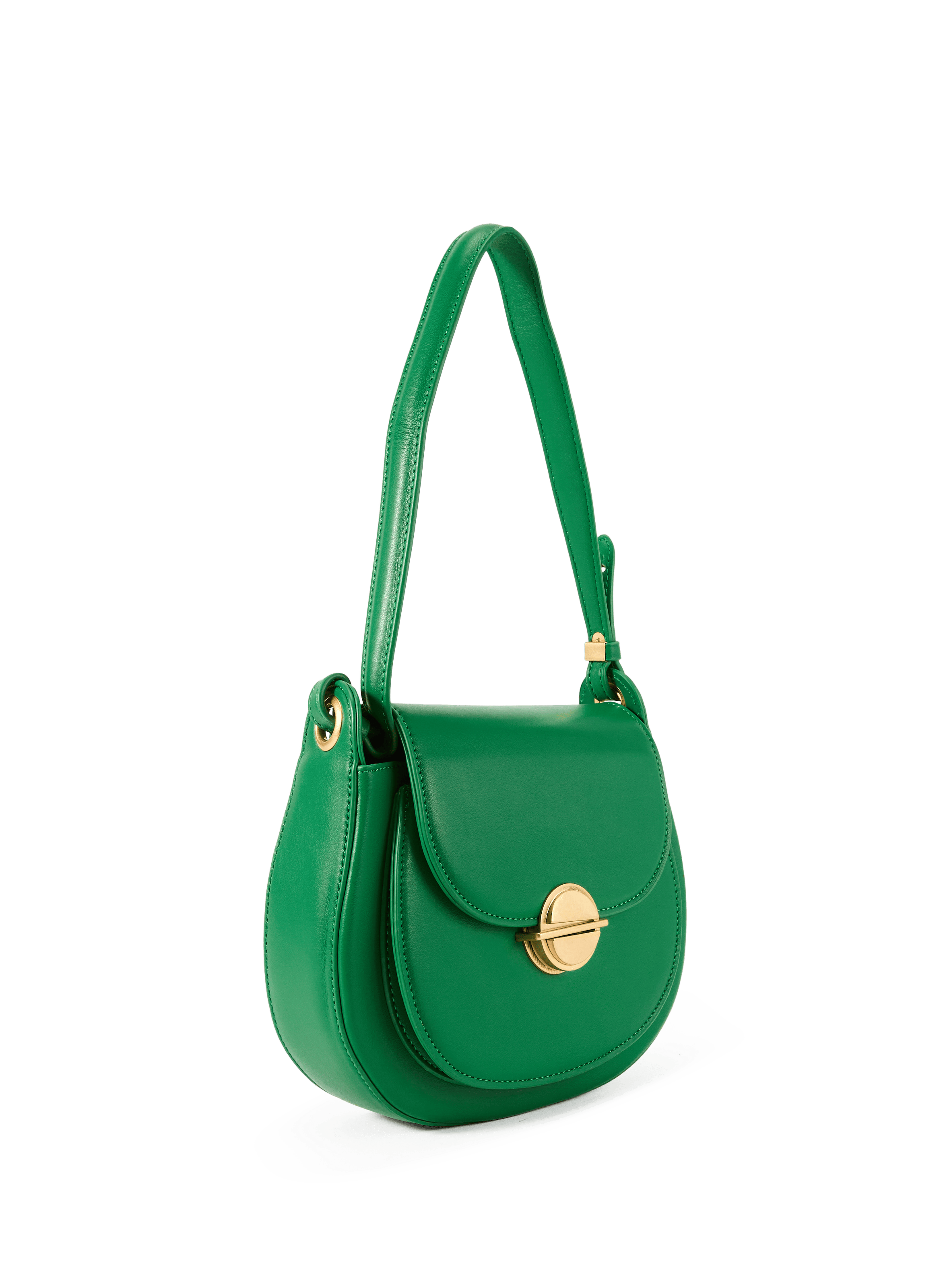 Crossbody messenger bag AU PRINTEMPS PARIS Green
