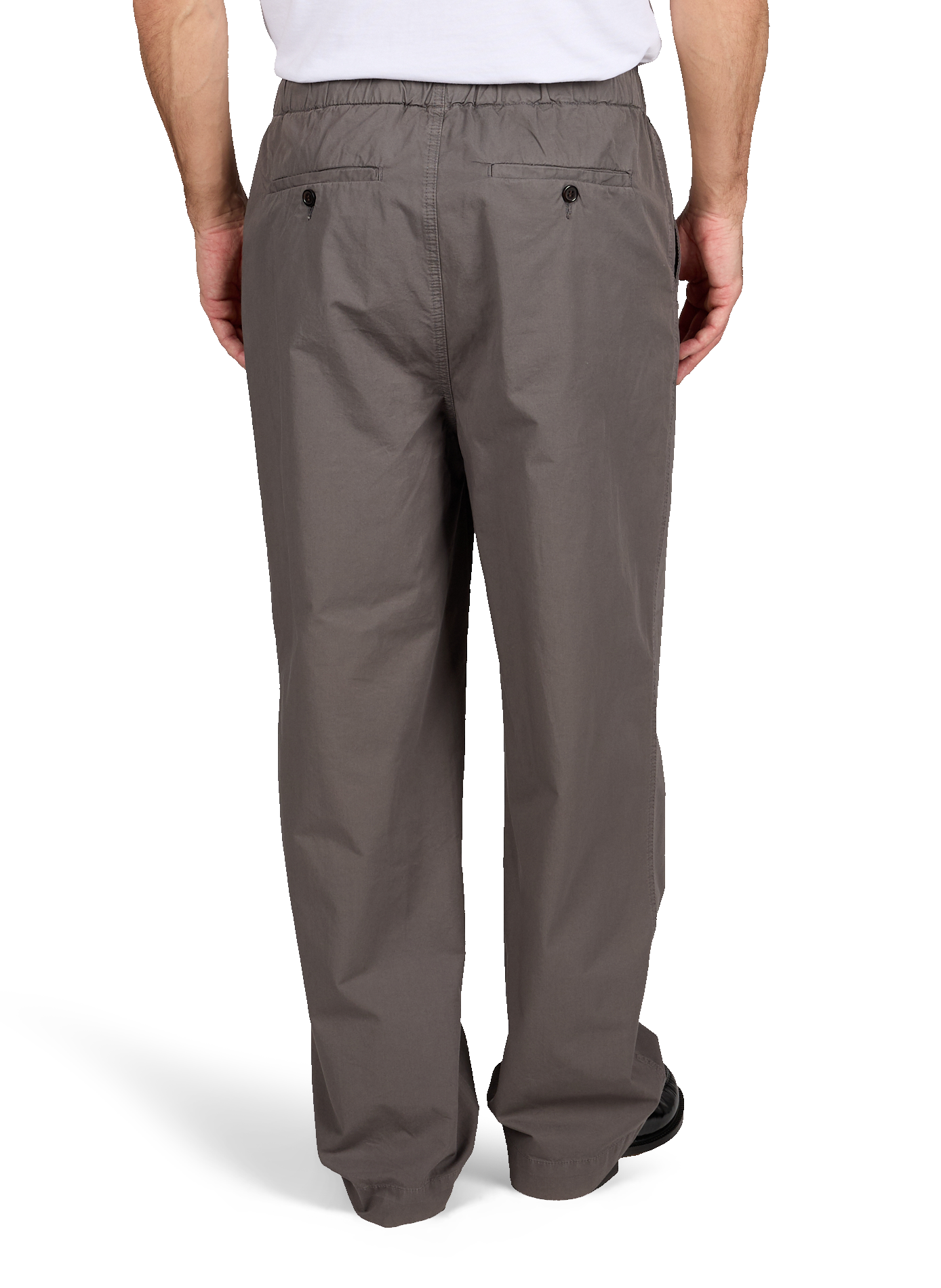 Straight cotton trousers LAFAURIE Grey