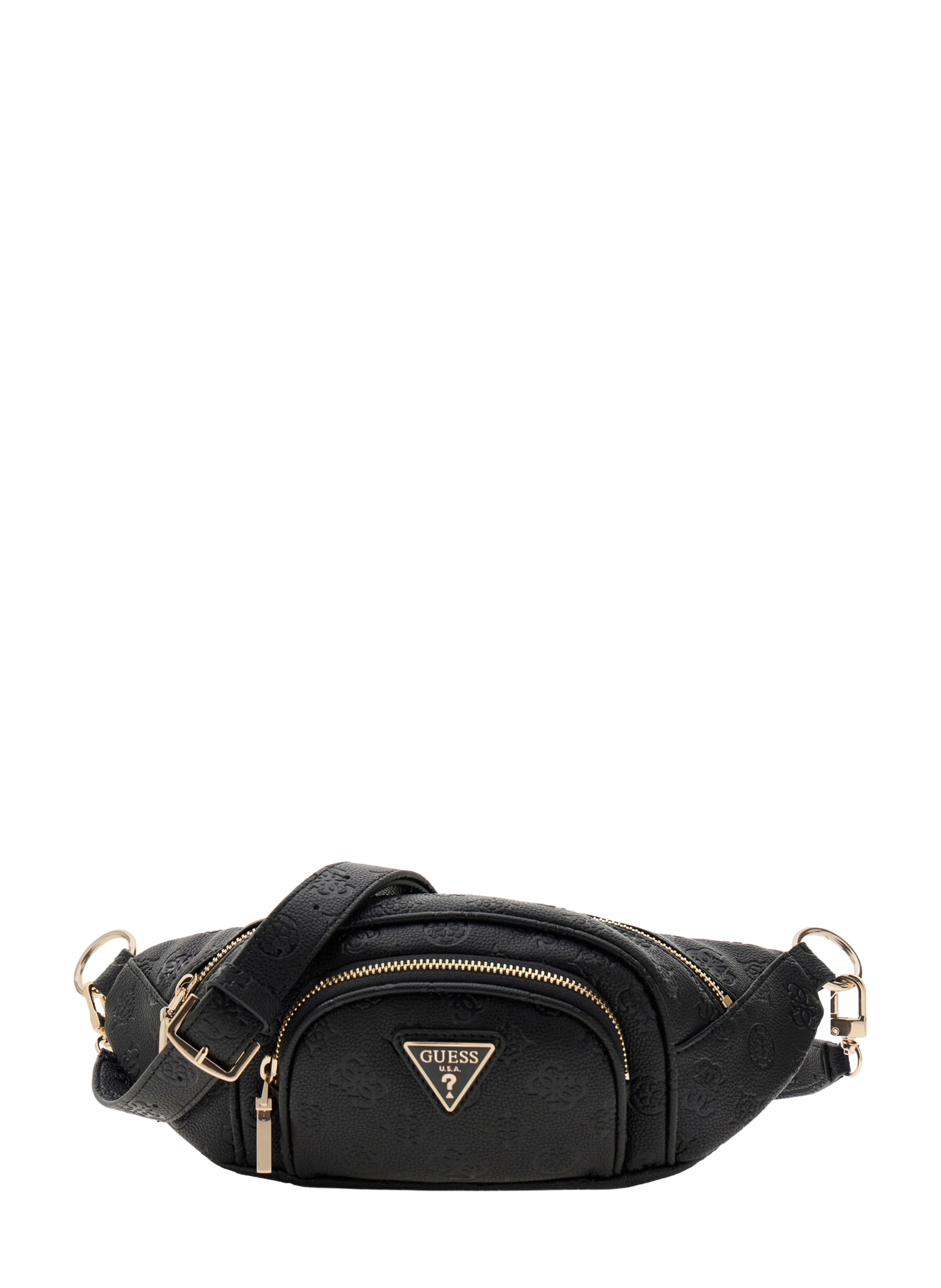 Logo-printed Wilder fanny pack GUESS Black