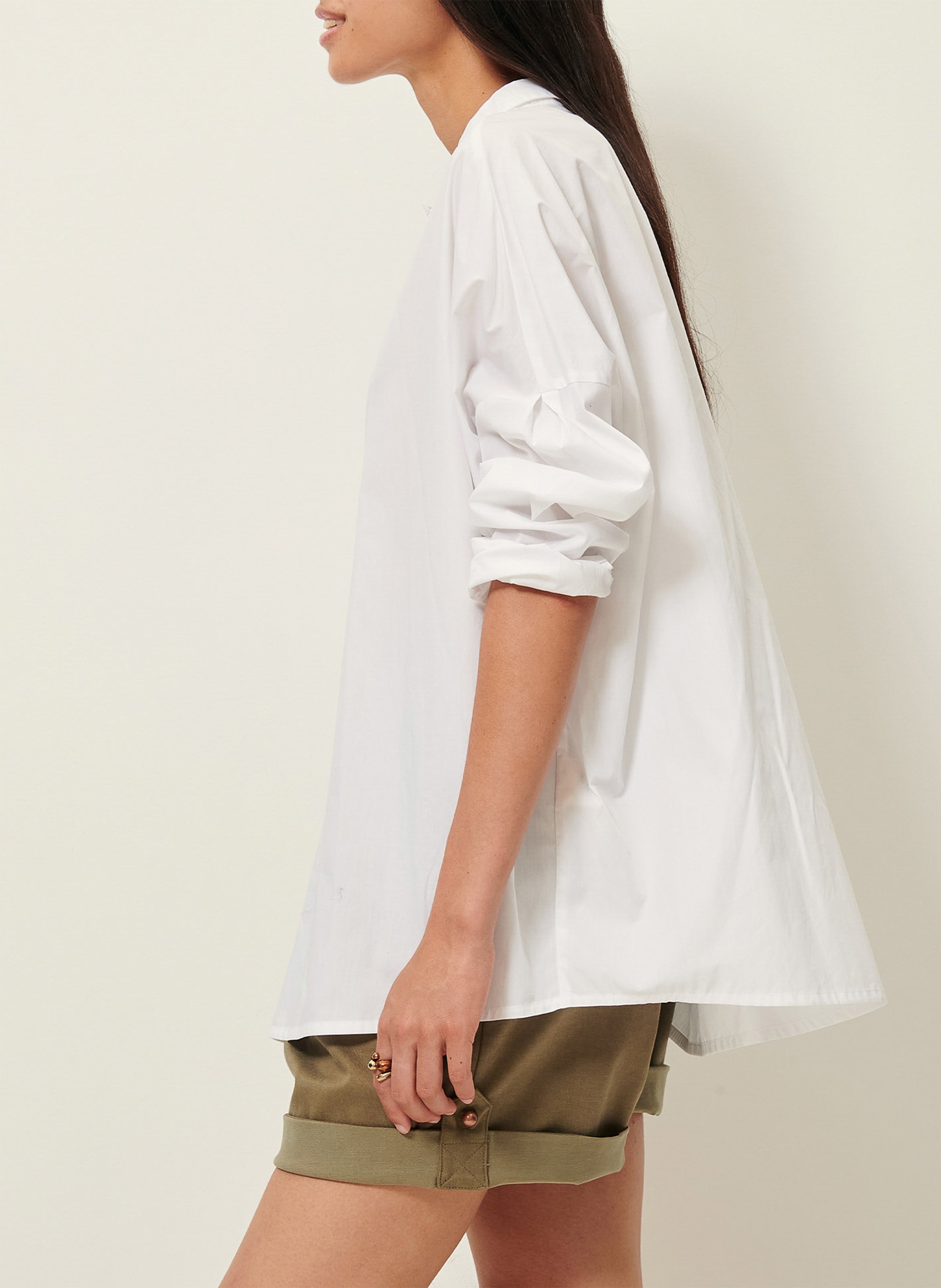 Short droit taille haute moonrise k SESSUN Kaki