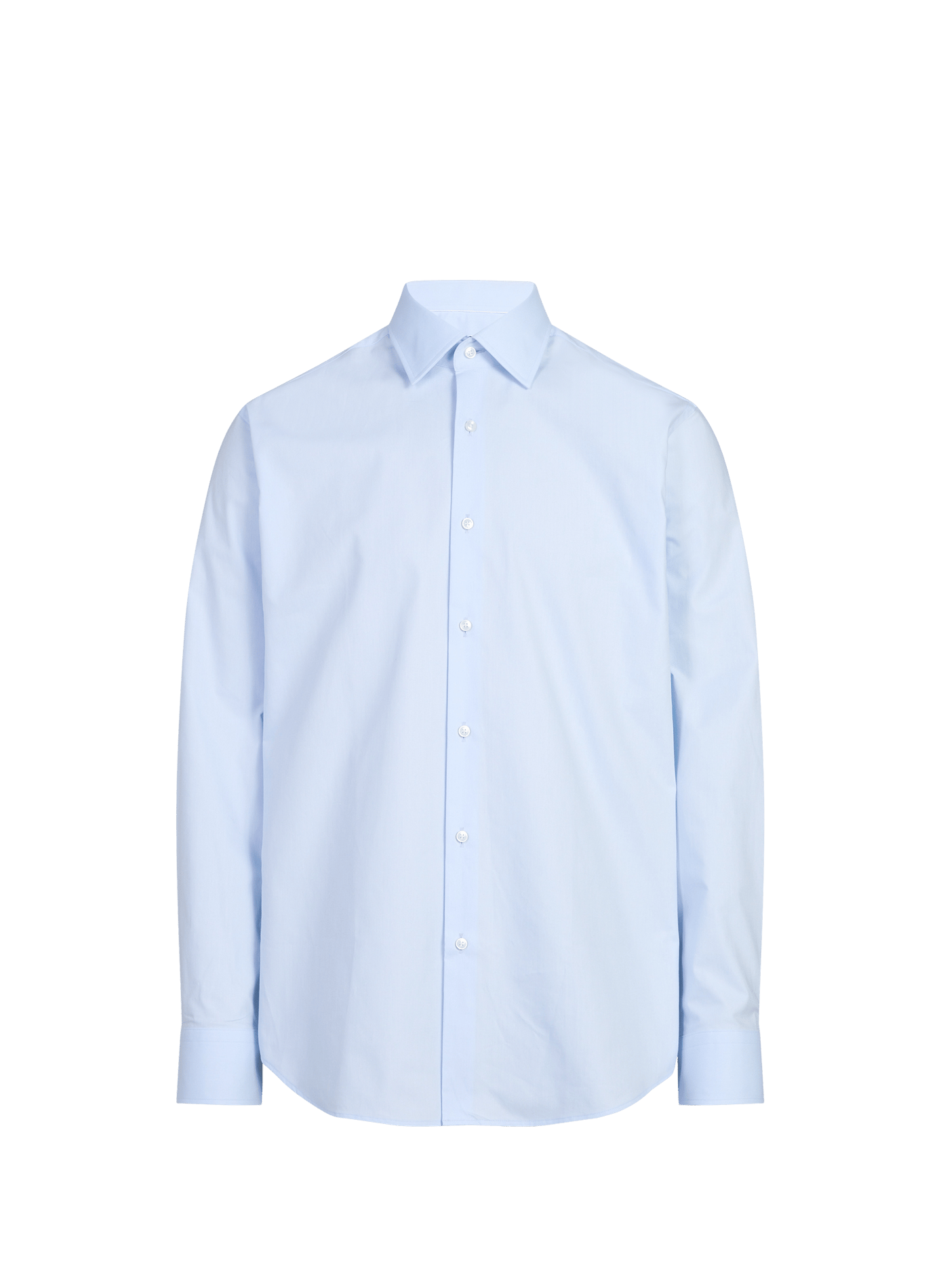 Chemise Joe unie en coton mélangé BOSS Bleu