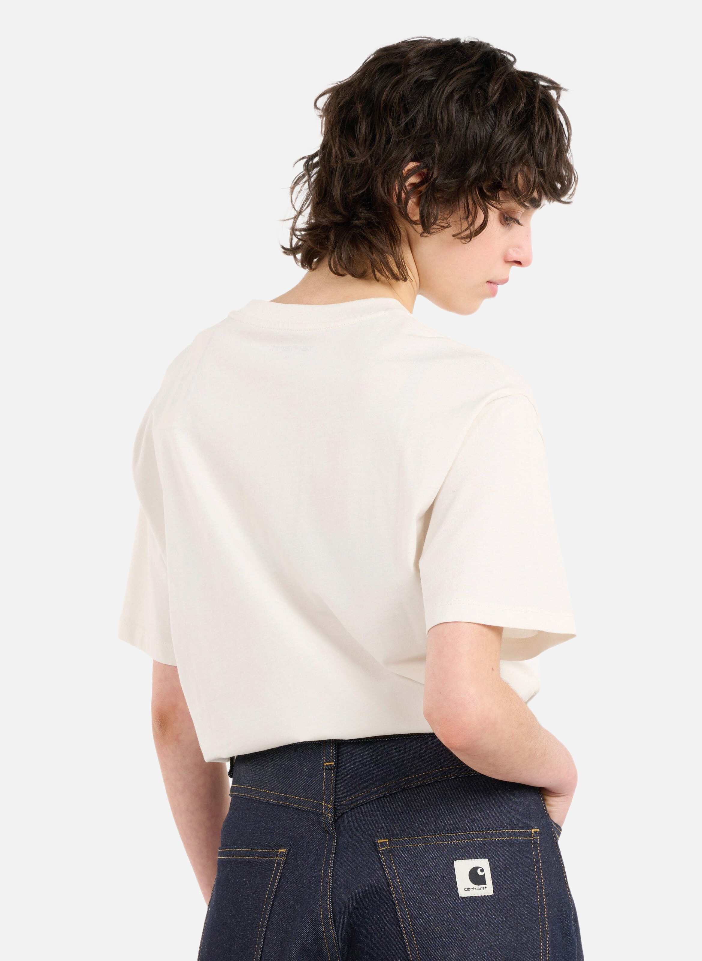 T-shirt w' s/s clover t-shirt CARHARTT WIP Beige