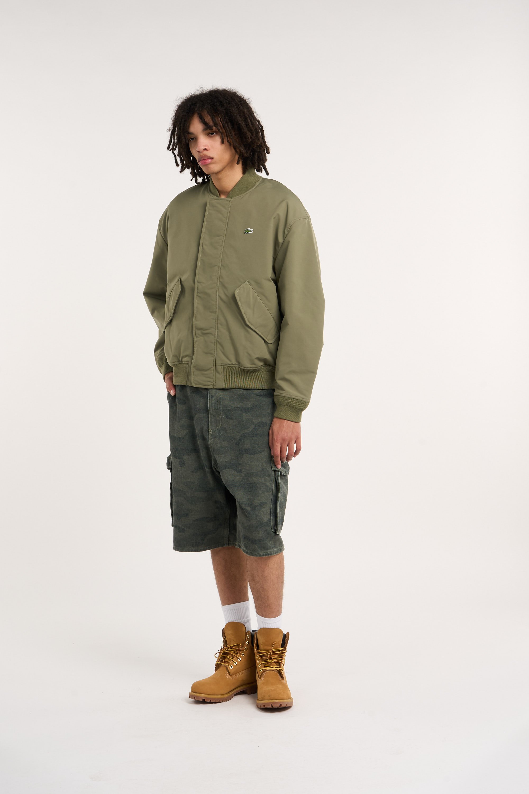 Blouson blouson LACOSTE Vert