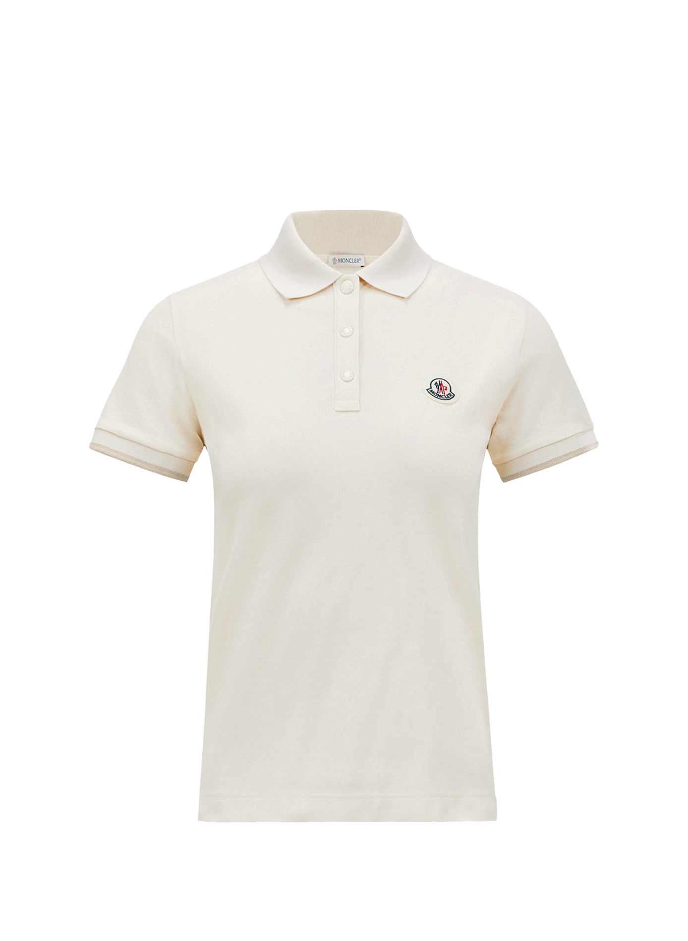 Cotton polo shirt MONCLER White