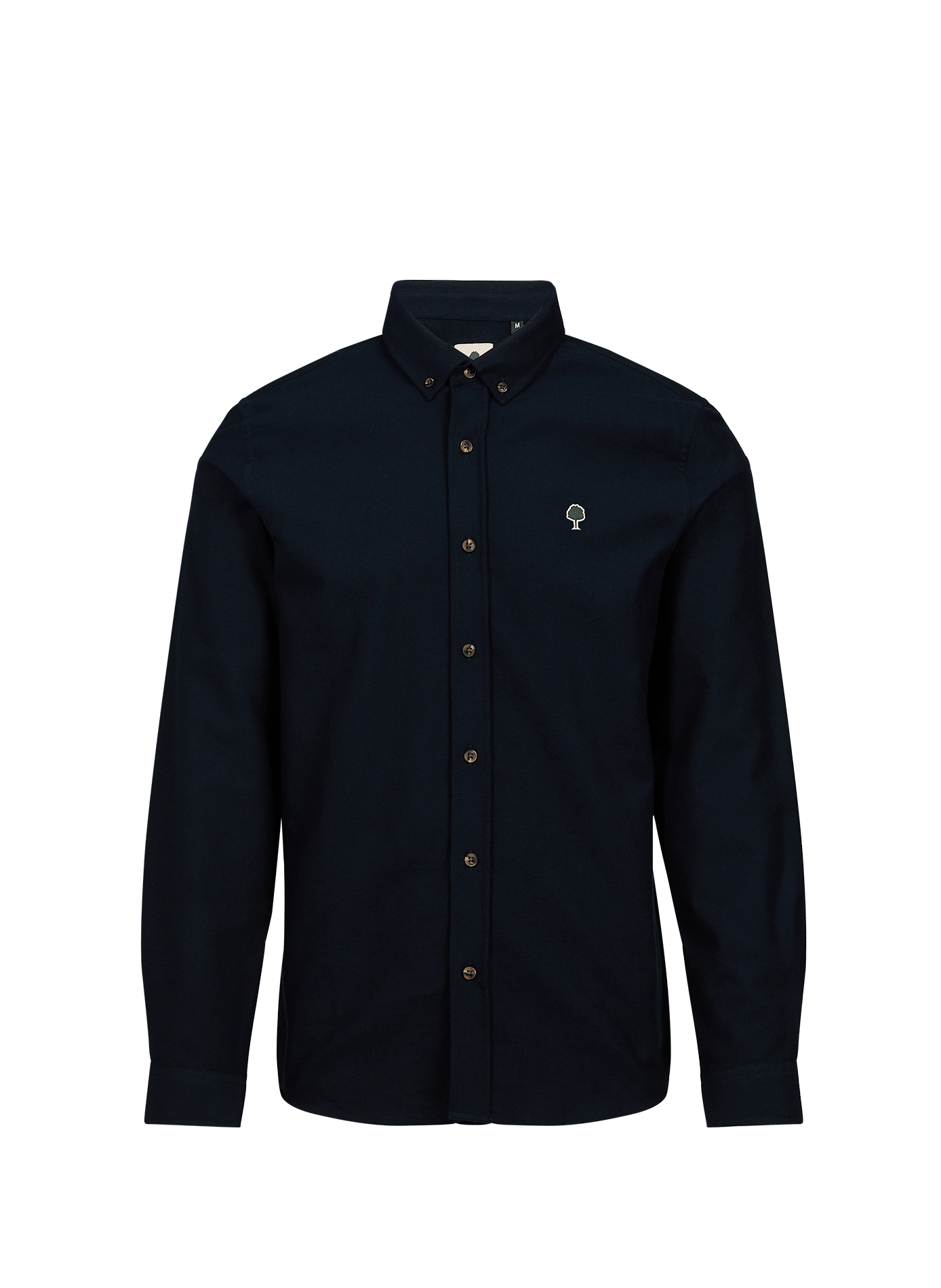 Chemise droite en coton FAGUO Bleu