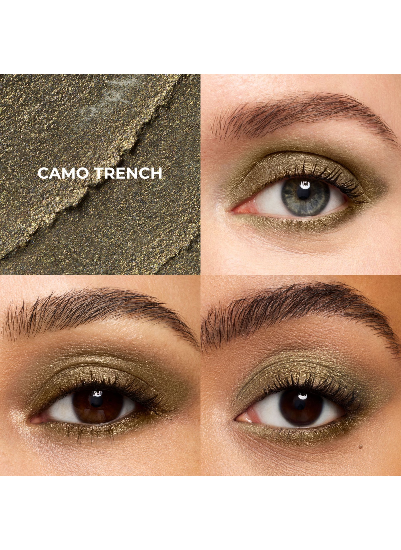 Shimmer Caviar Stick Eye Color LAURA MERCIER Camo trench