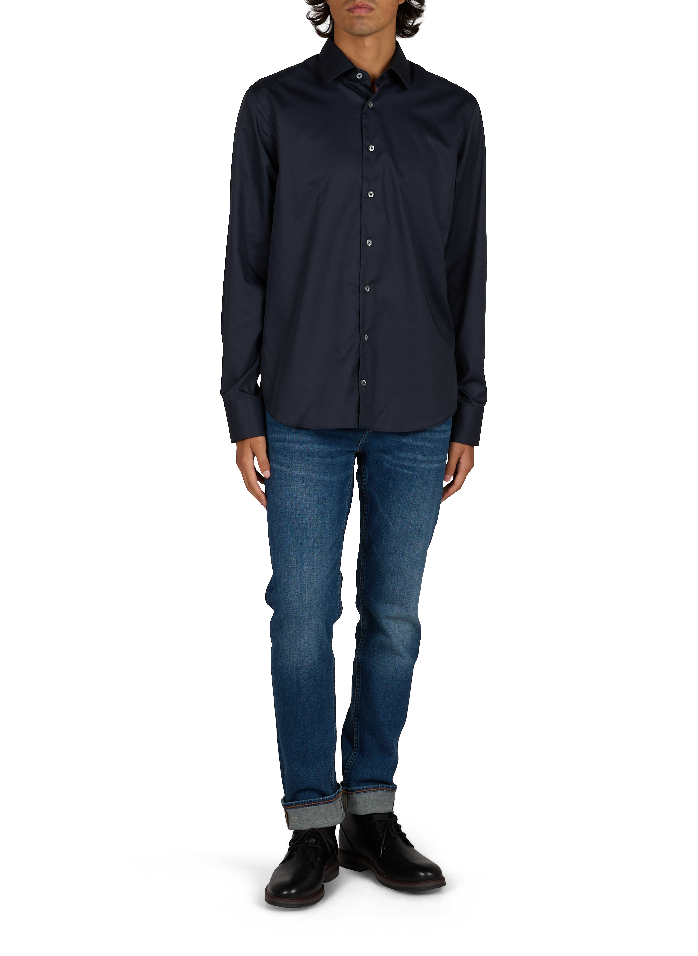 Cotton shirt VAN LAACK Blue