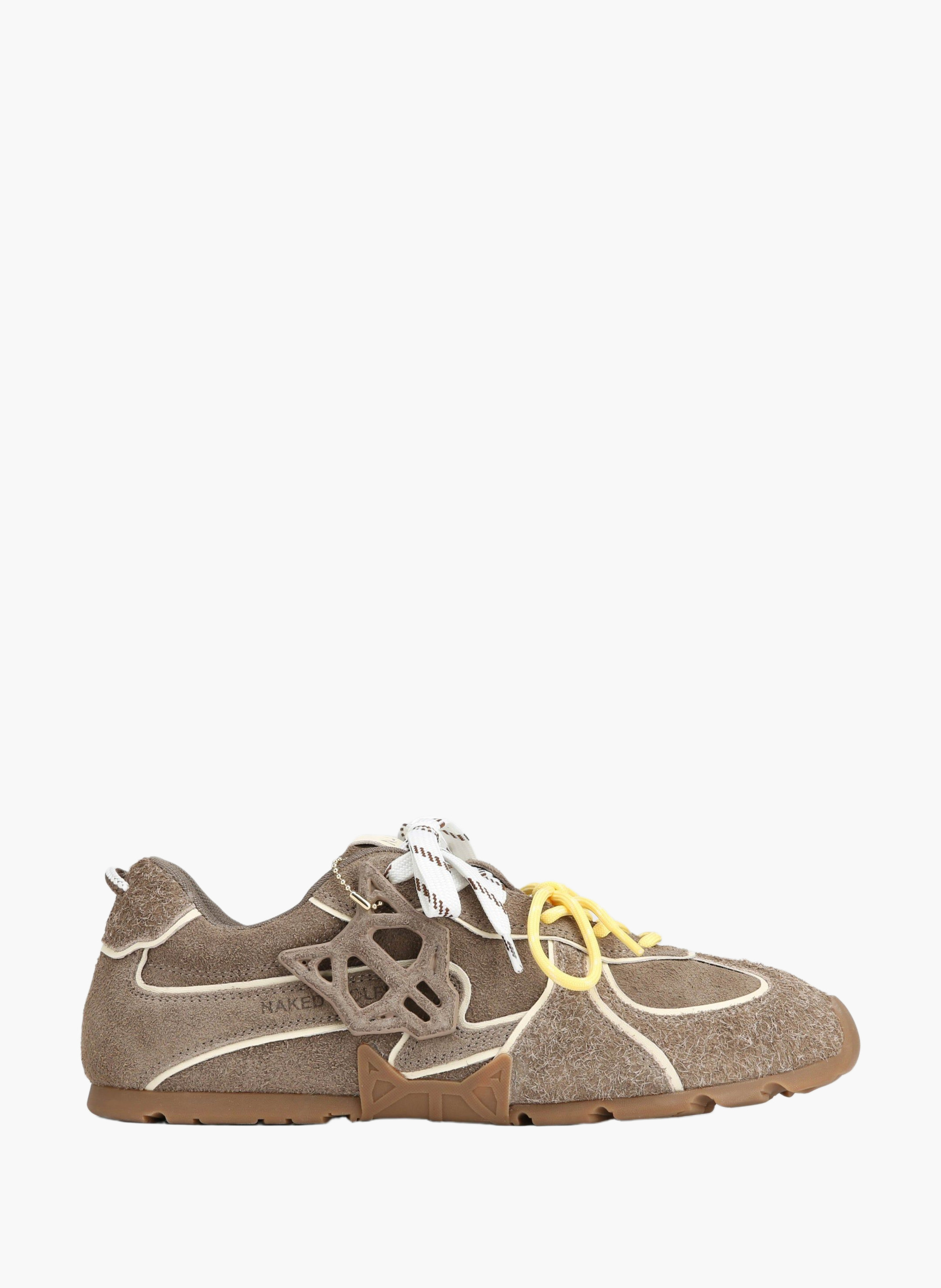 Baskets ace m en daim NAKED WOLFE Marron