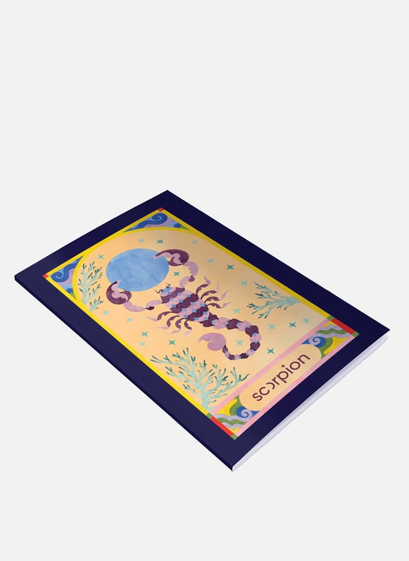 Carnet Scorpion Multicolore by LOU BENESCH LOU BENESCH Carnet Scorpion Multicolore