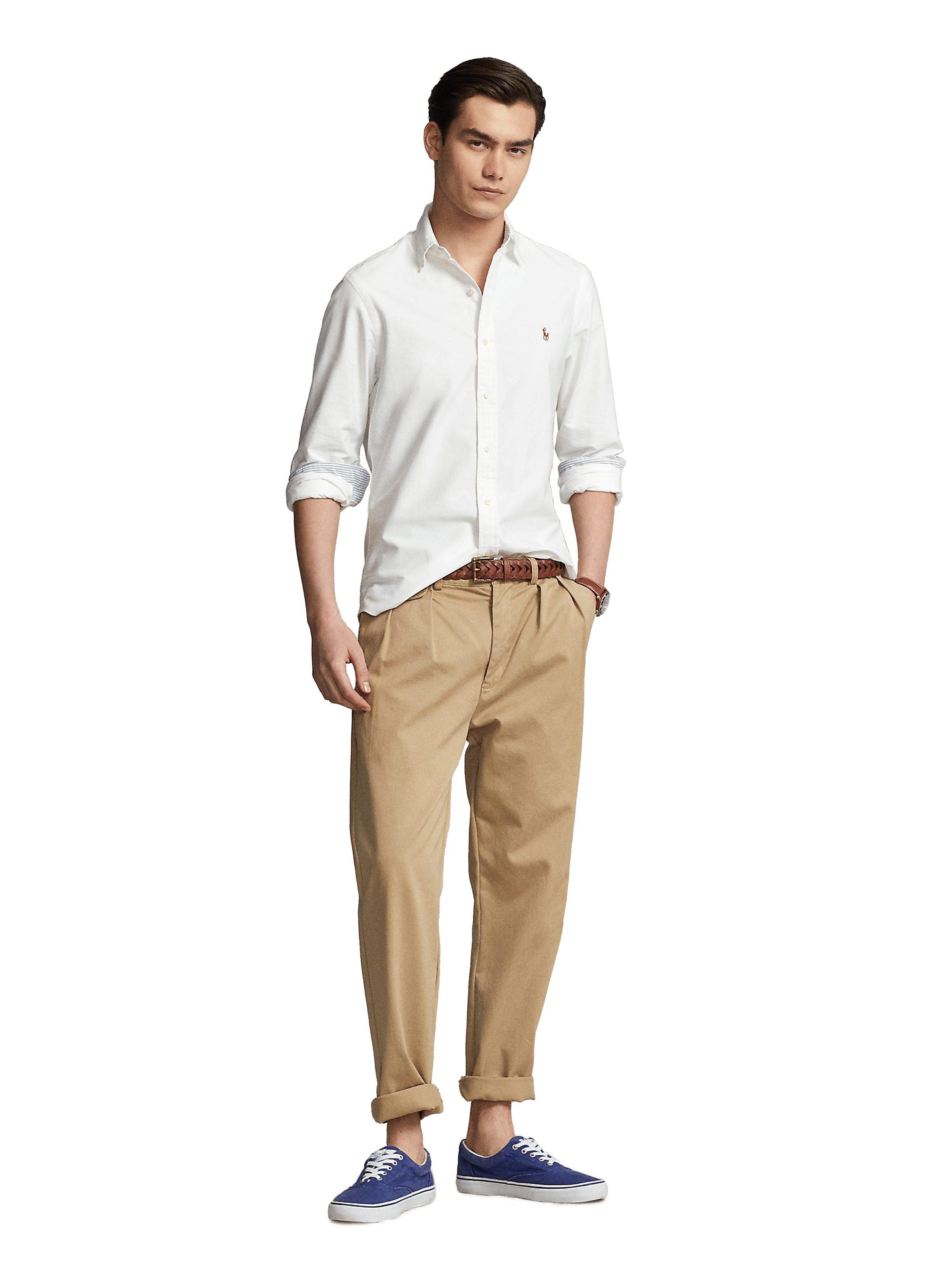 Chemise en coton POLO RALPH LAUREN Blanc