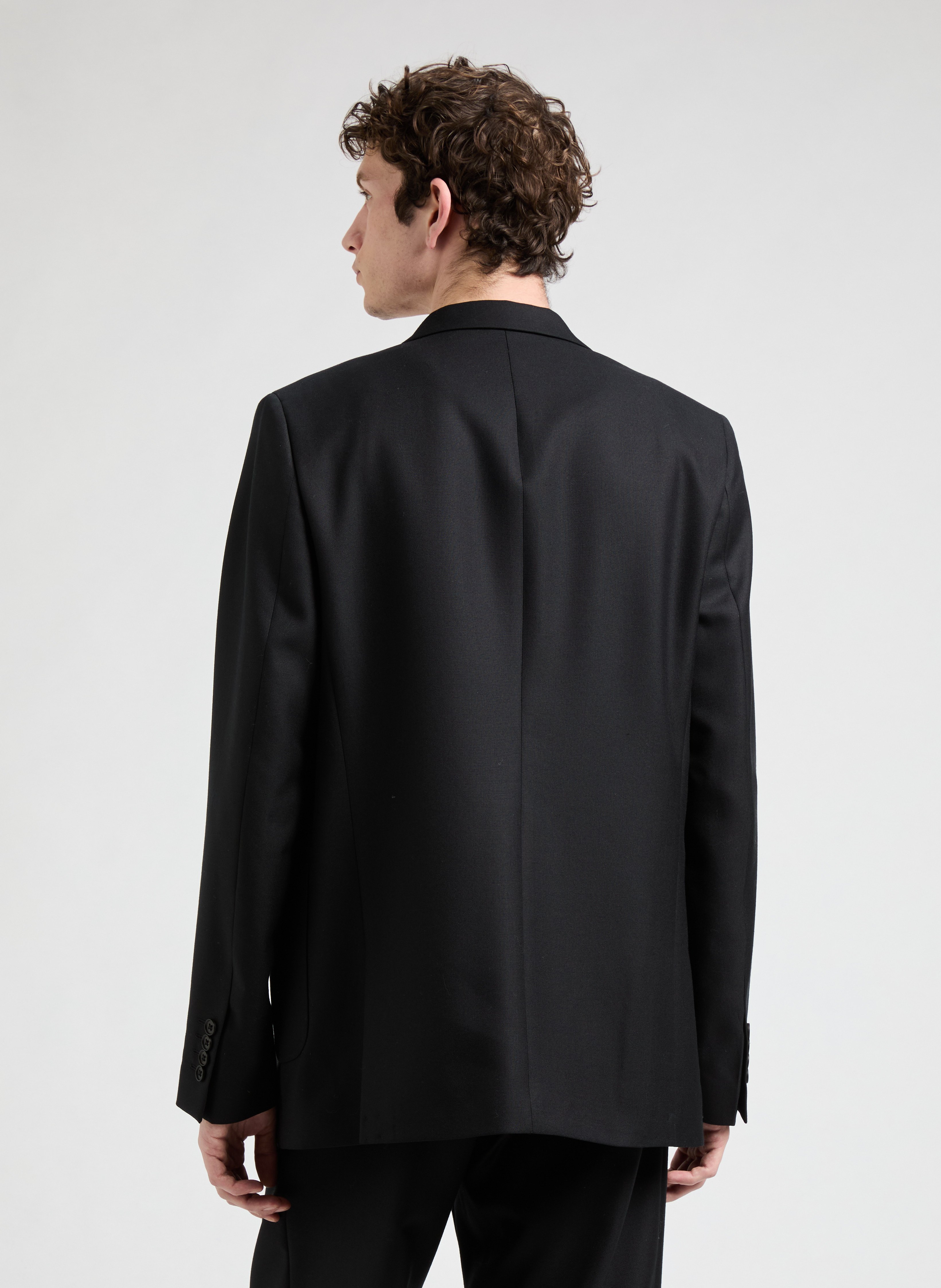 Veste de costume en laine Fycle  SAISON 1865 Noir