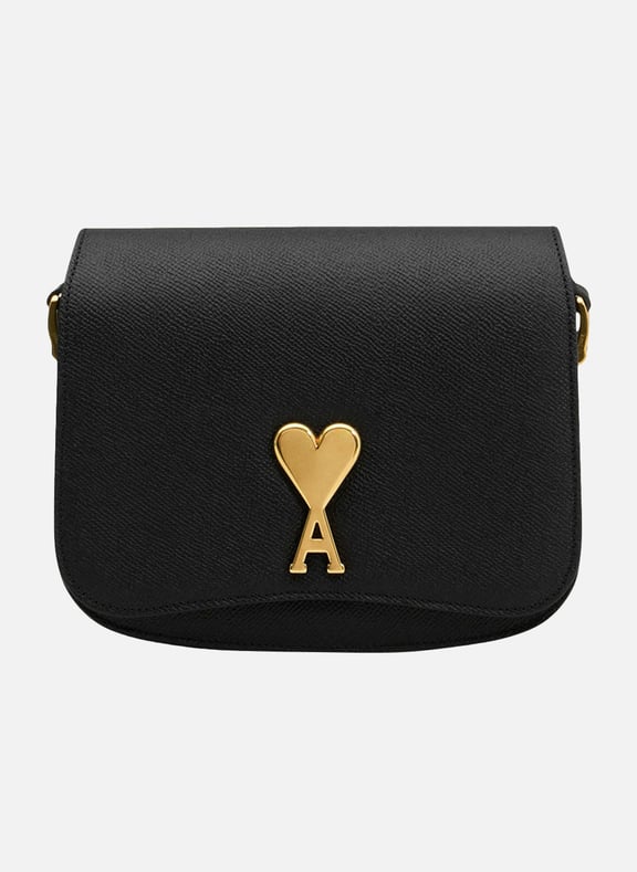 Petit sac paris paris unisexe Noir by AMI PARIS AMI PARIS Petit sac paris paris unisexe Noir