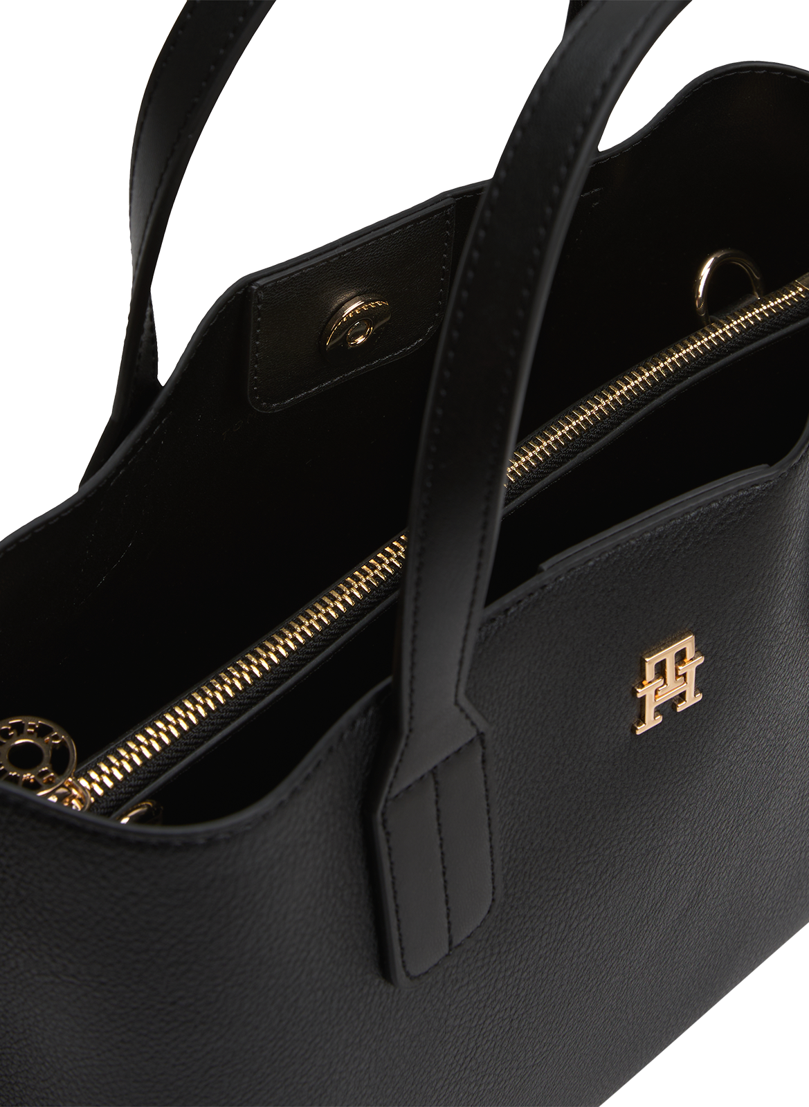 Sac cabas à logo TOMMY HILFIGER Noir