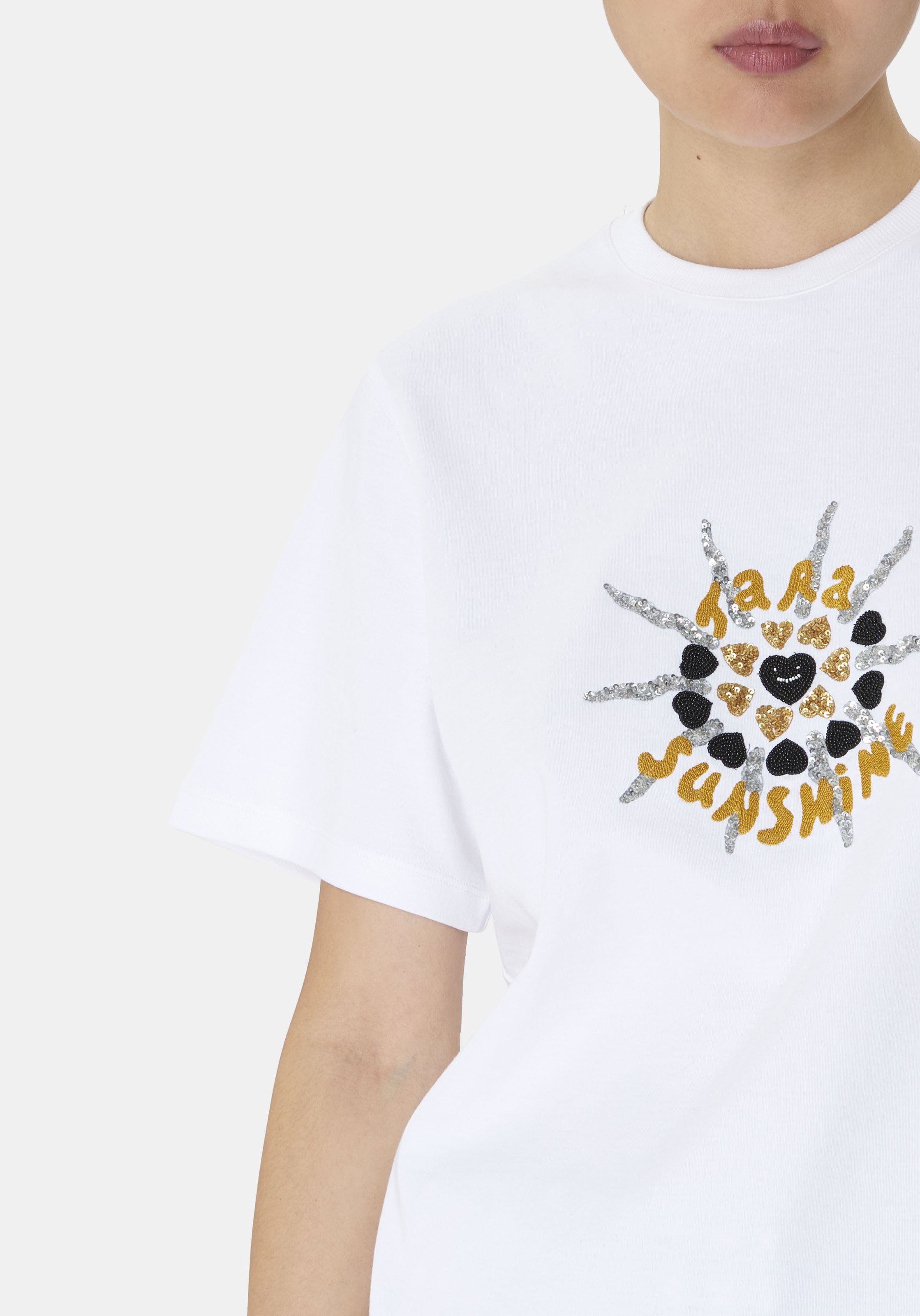 T-shirt tarasun TARA JARMON Blanc