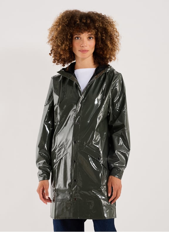 Long W3 Parka Grey by RAINS RAINS Long W3 Parka Grey