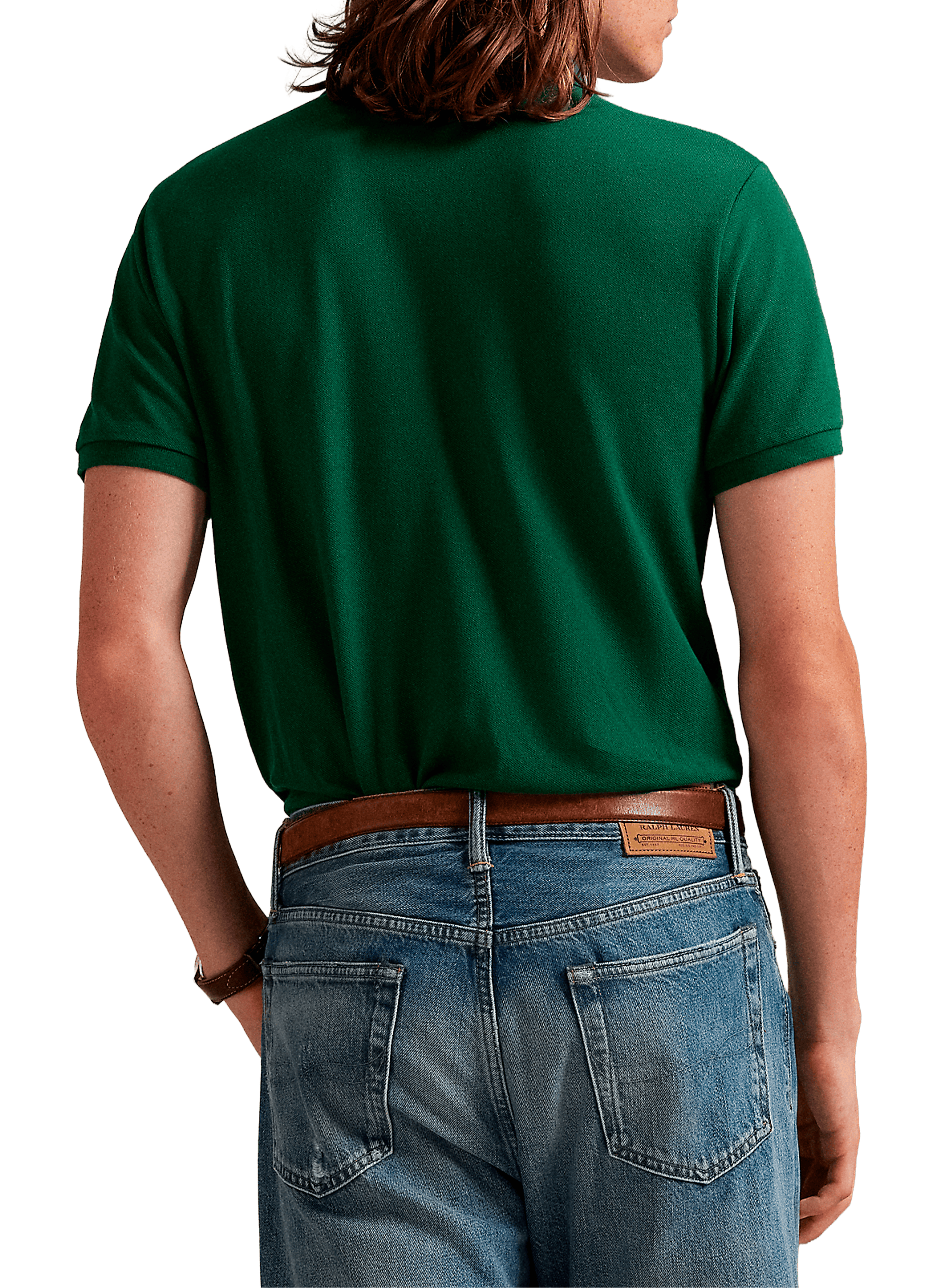 Polo en coton POLO RALPH LAUREN Vert