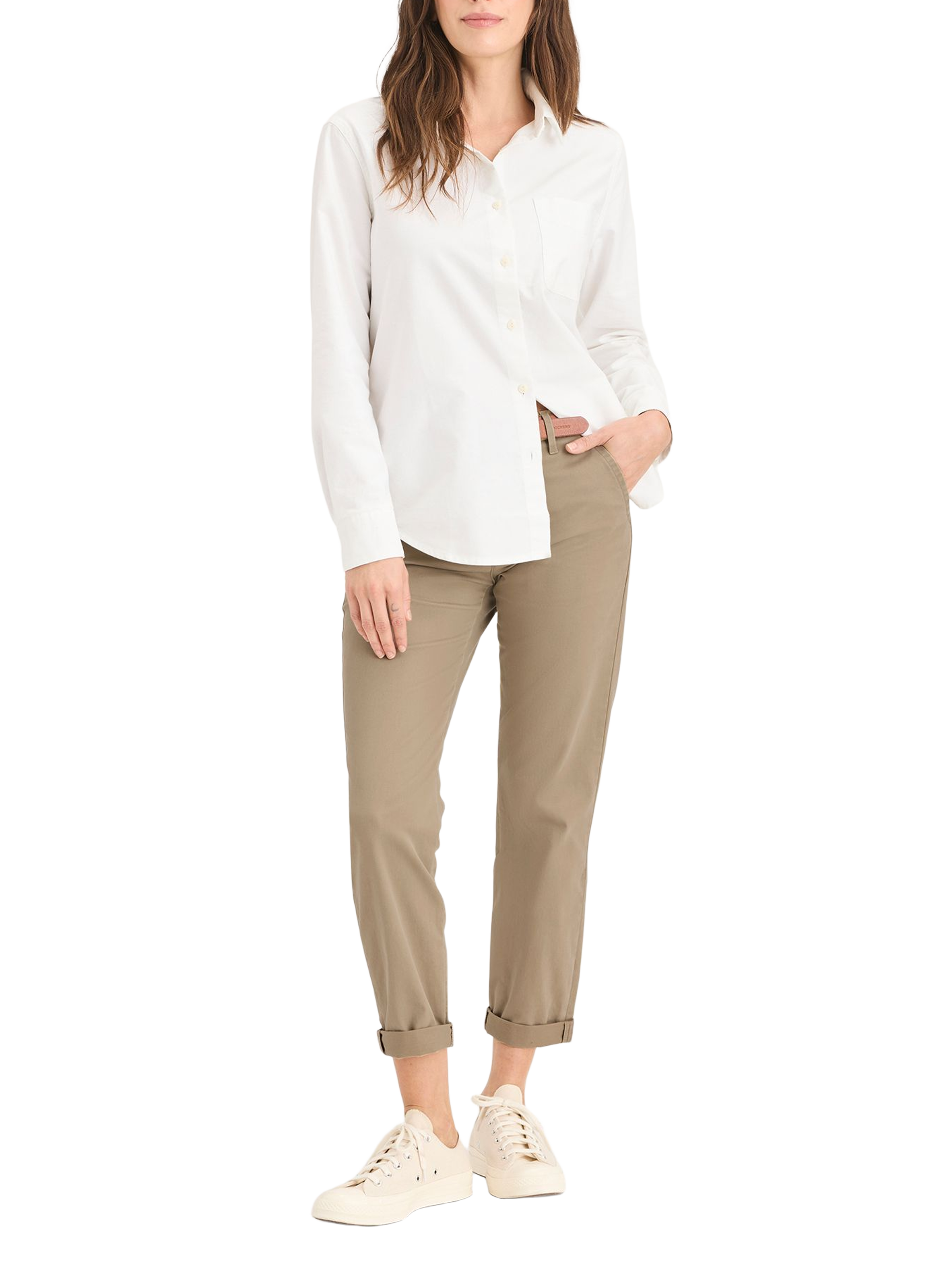 Cotton Trousers DOCKERS Beige