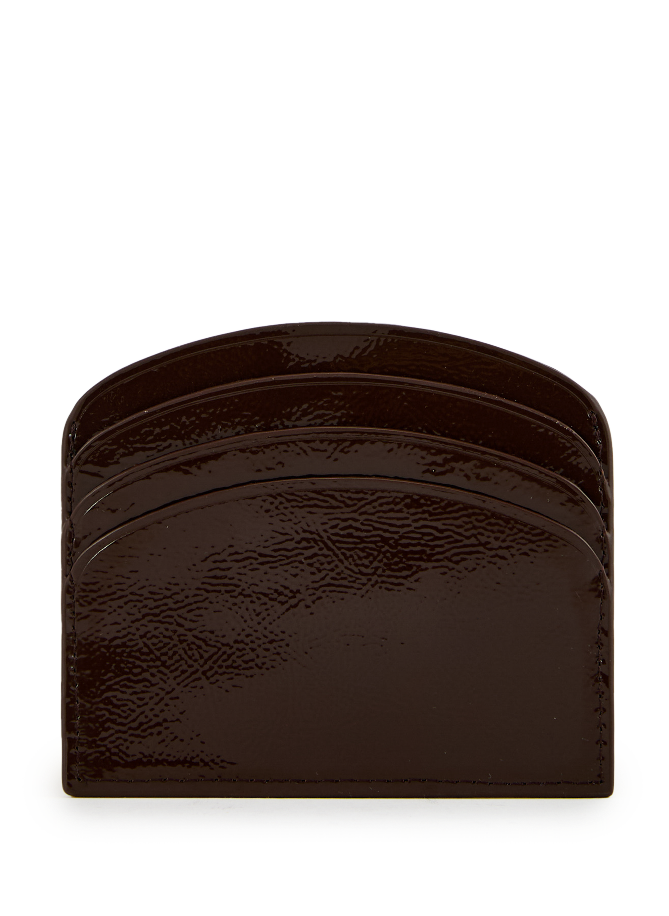  Leather card holder SAISON 1865 Brown