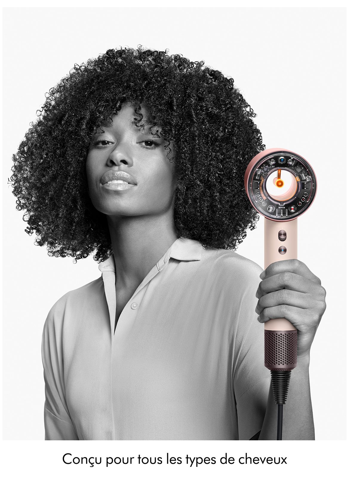 Dyson Supersonic Hair Dryer, Limited Edition for Curly to Coily Hair Silk/Amber DYSON No color
