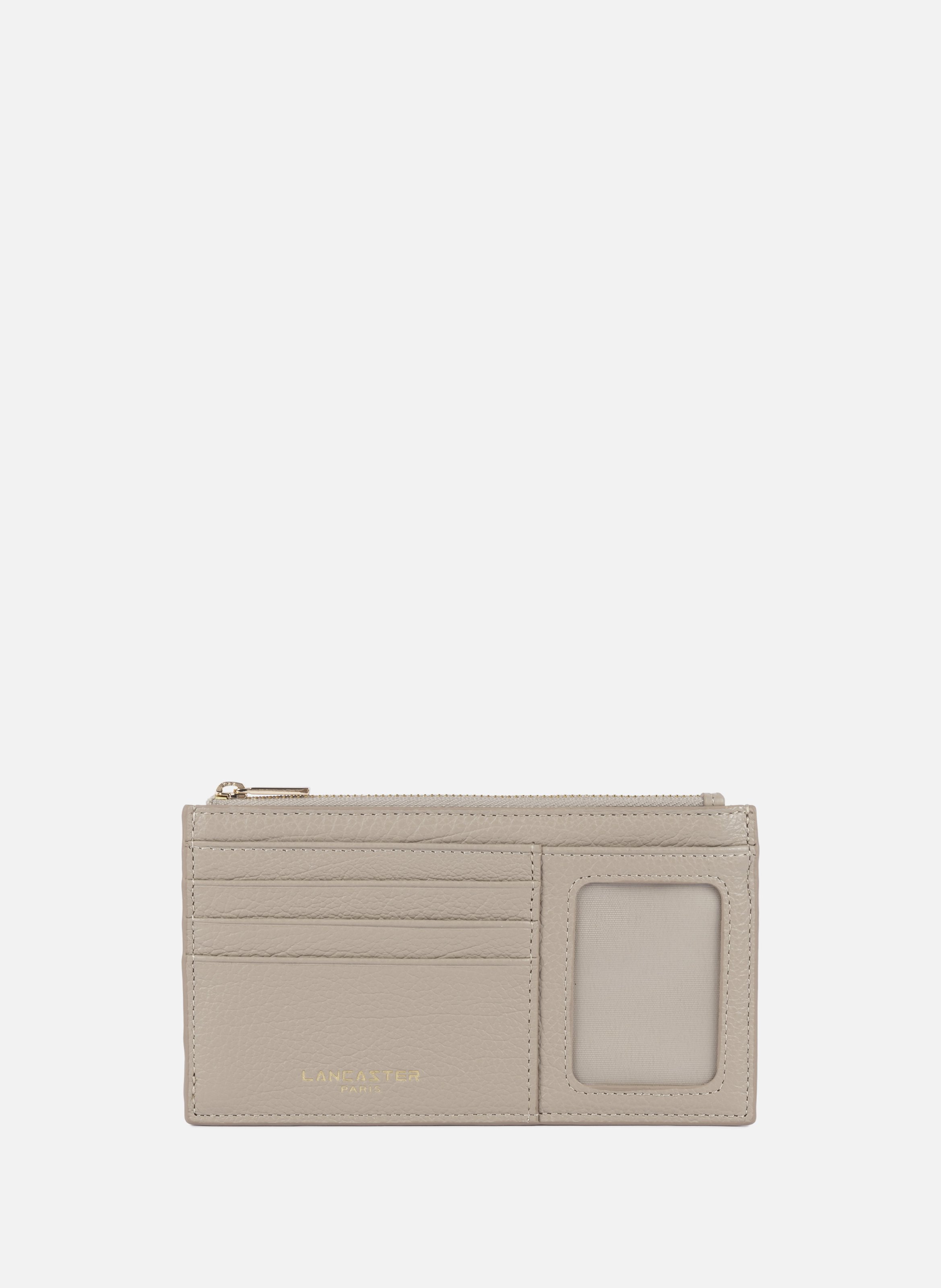 LANCASTER Card holder - Dune Grey