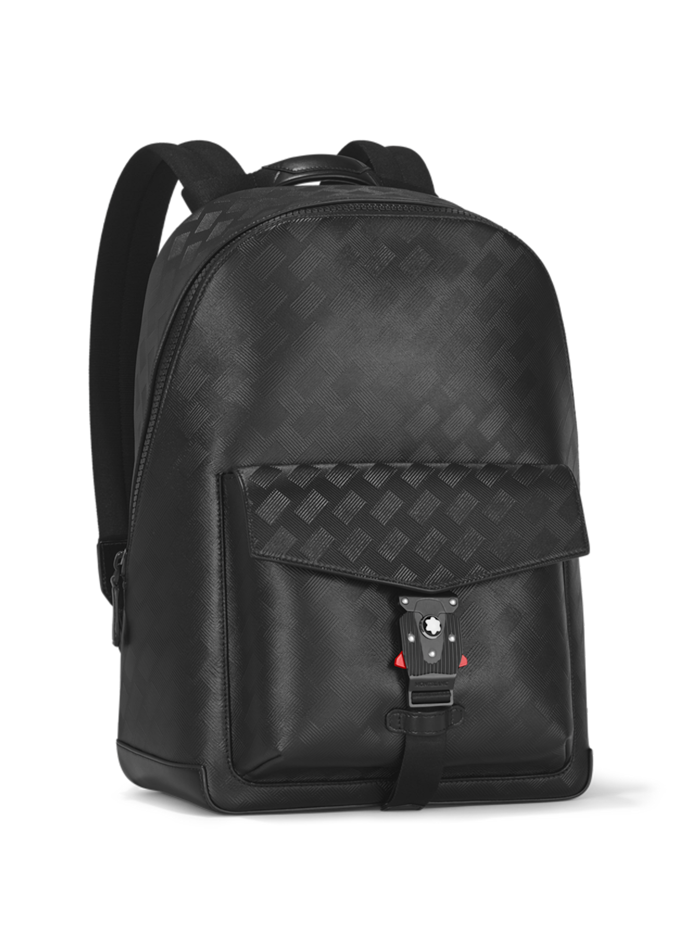 Sac à dos en cuir MONTBLANC Noir