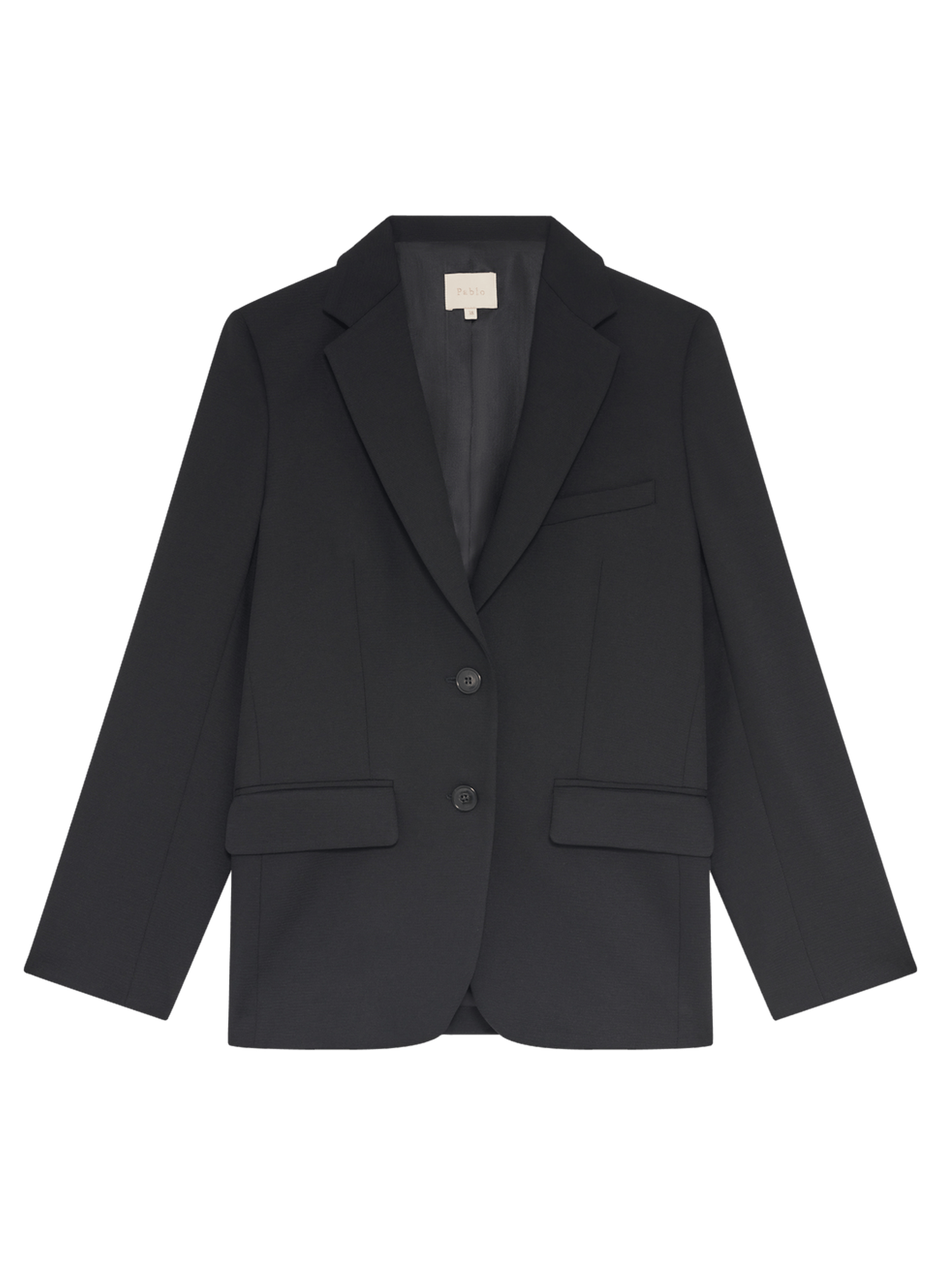 Veste de tailleur fluide - mareva PABLO Noir