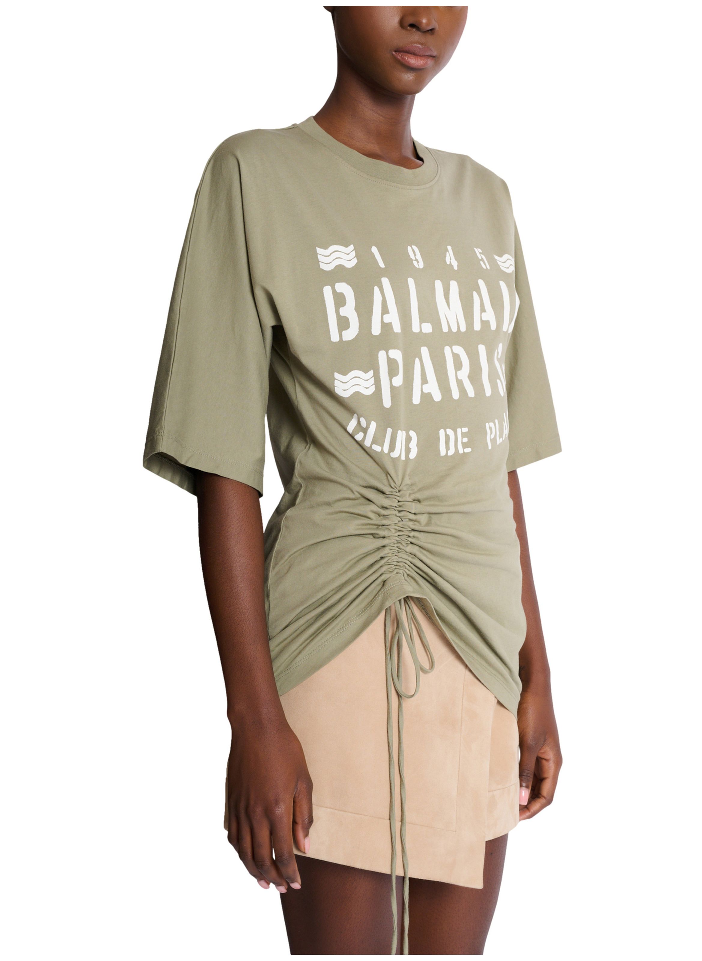 T-shirt imprimé balmain club BALMAIN Vert
